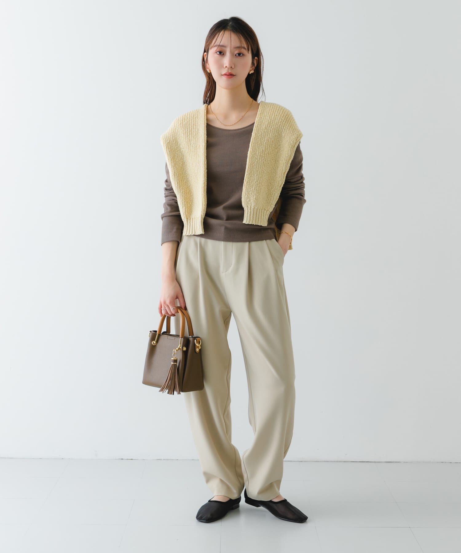 RODE SKO「『MADE IN JAPAN』シアーフラットシューズ」|バレエシューズ|