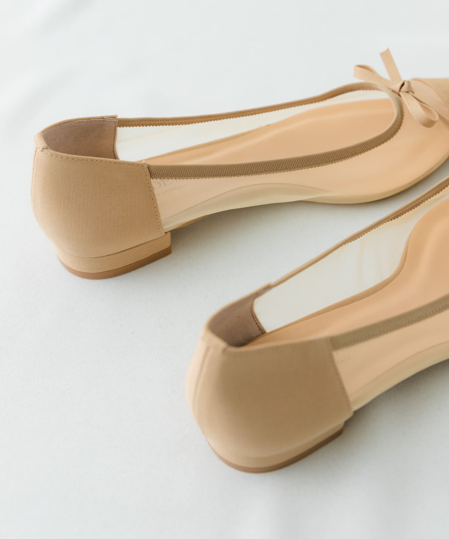 RODE SKO「『MADE IN JAPAN』ポインテッドシアーフラットシューズ」|バレエシューズ|