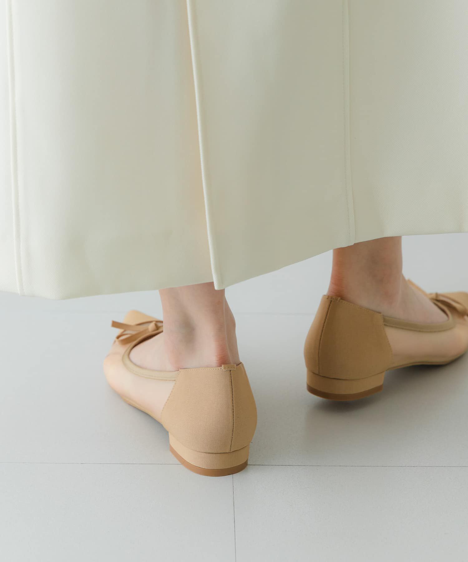 RODE SKO「『MADE IN JAPAN』ポインテッドシアーフラットシューズ」|バレエシューズ|