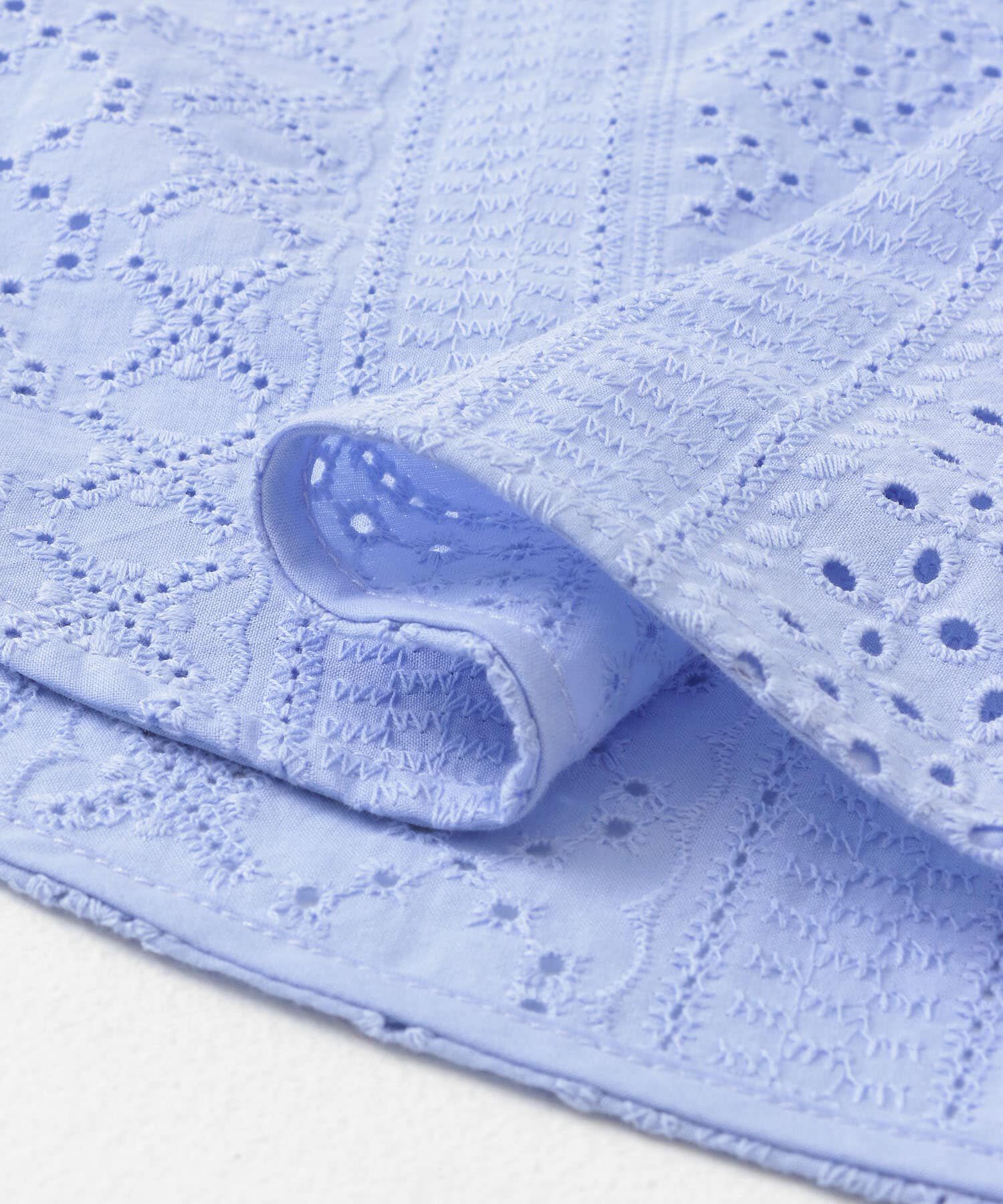 Sonny Label 「『WEB限定』バンドカラーコットンレースシャツ」|シャツ・ブラウス|