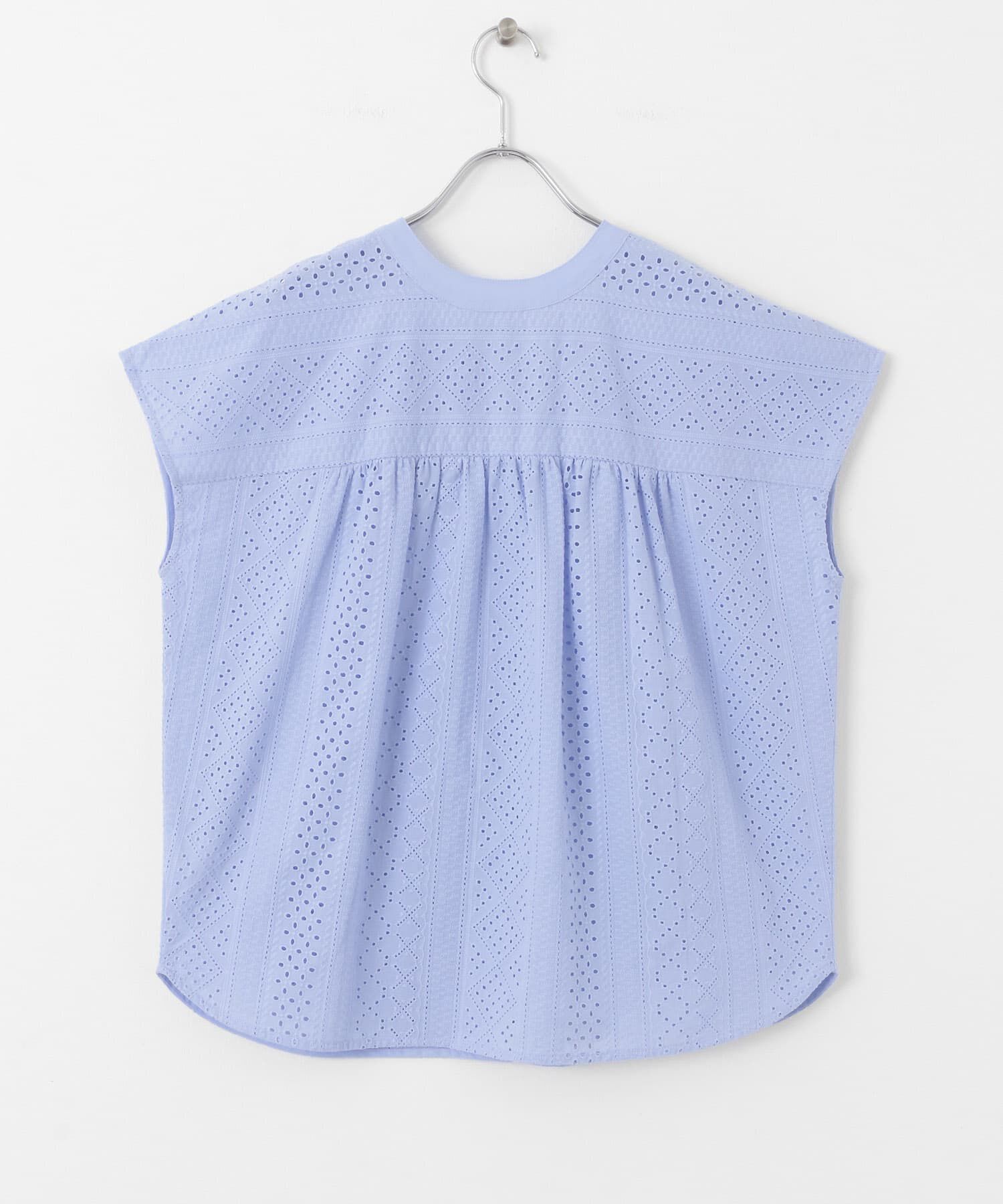 Sonny Label 「『WEB限定』バンドカラーコットンレースシャツ」|シャツ・ブラウス|