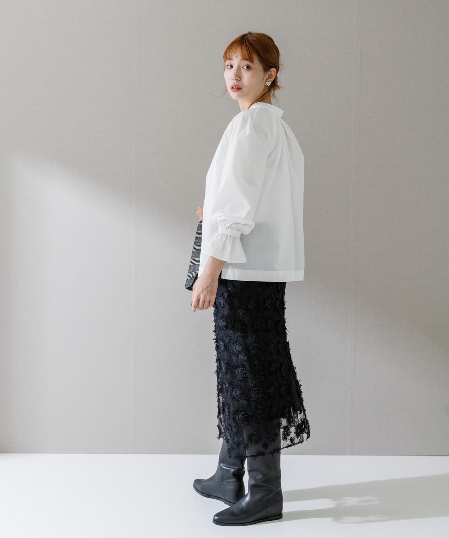 URBAN RESEARCH ROSSO「2WAYボリュームシャツブラウス」|シャツ・ブラウス|