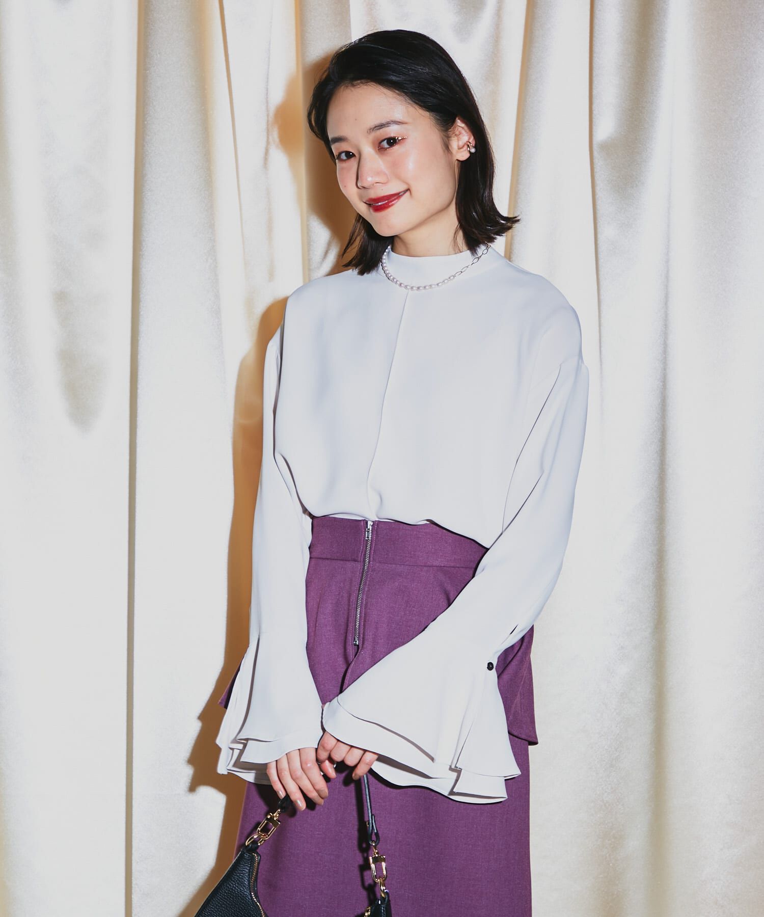 URBAN RESEARCH ROSSO「フレアスリーブブラウス」|シャツ・ブラウス|