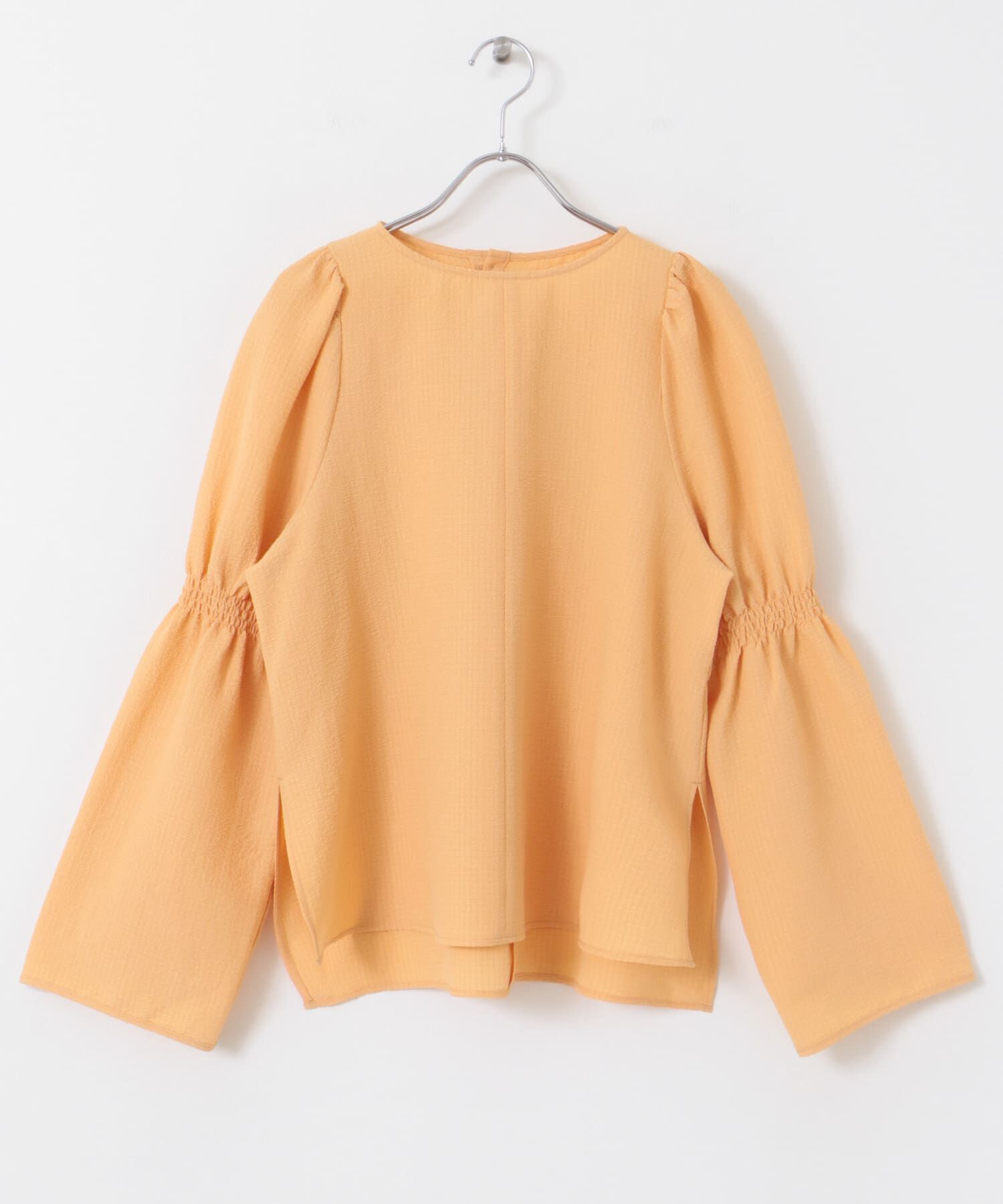 URBAN RESEARCH ROSSO「シャーリングベルスリーブブラウス」|シャツ・ブラウス|