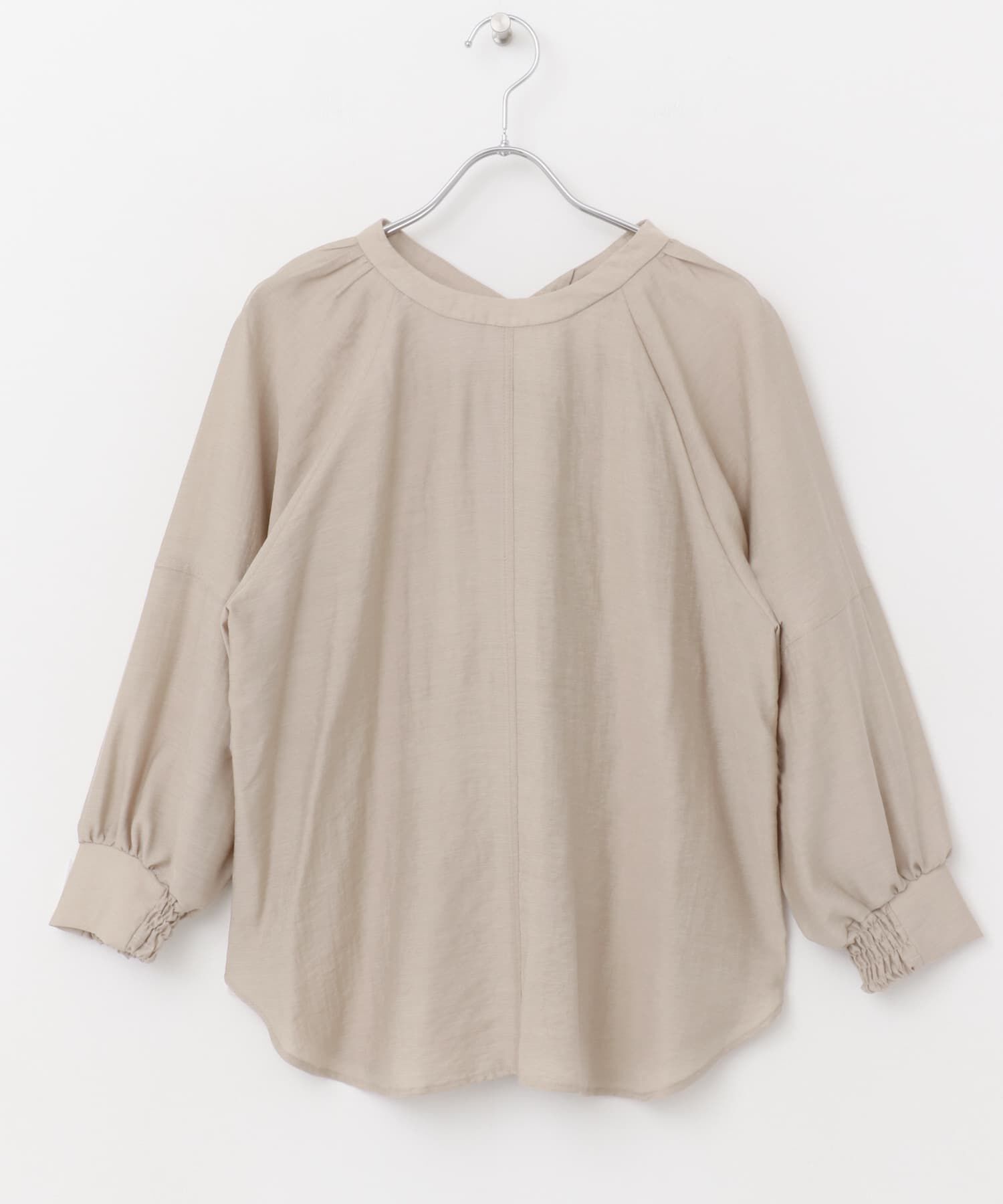 URBAN RESEARCH ROSSO「2WAYギャザースリーブブラウス」|シャツ・ブラウス|