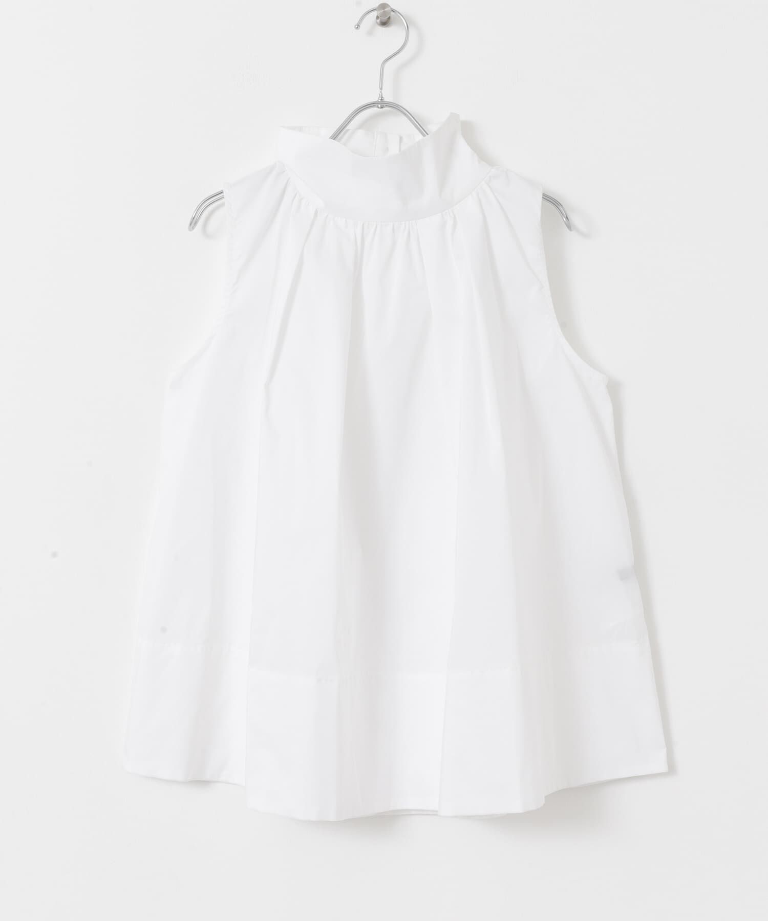 URBAN RESEARCH ROSSO「バックボタンハイネックフレアブラウス」|シャツ・ブラウス|