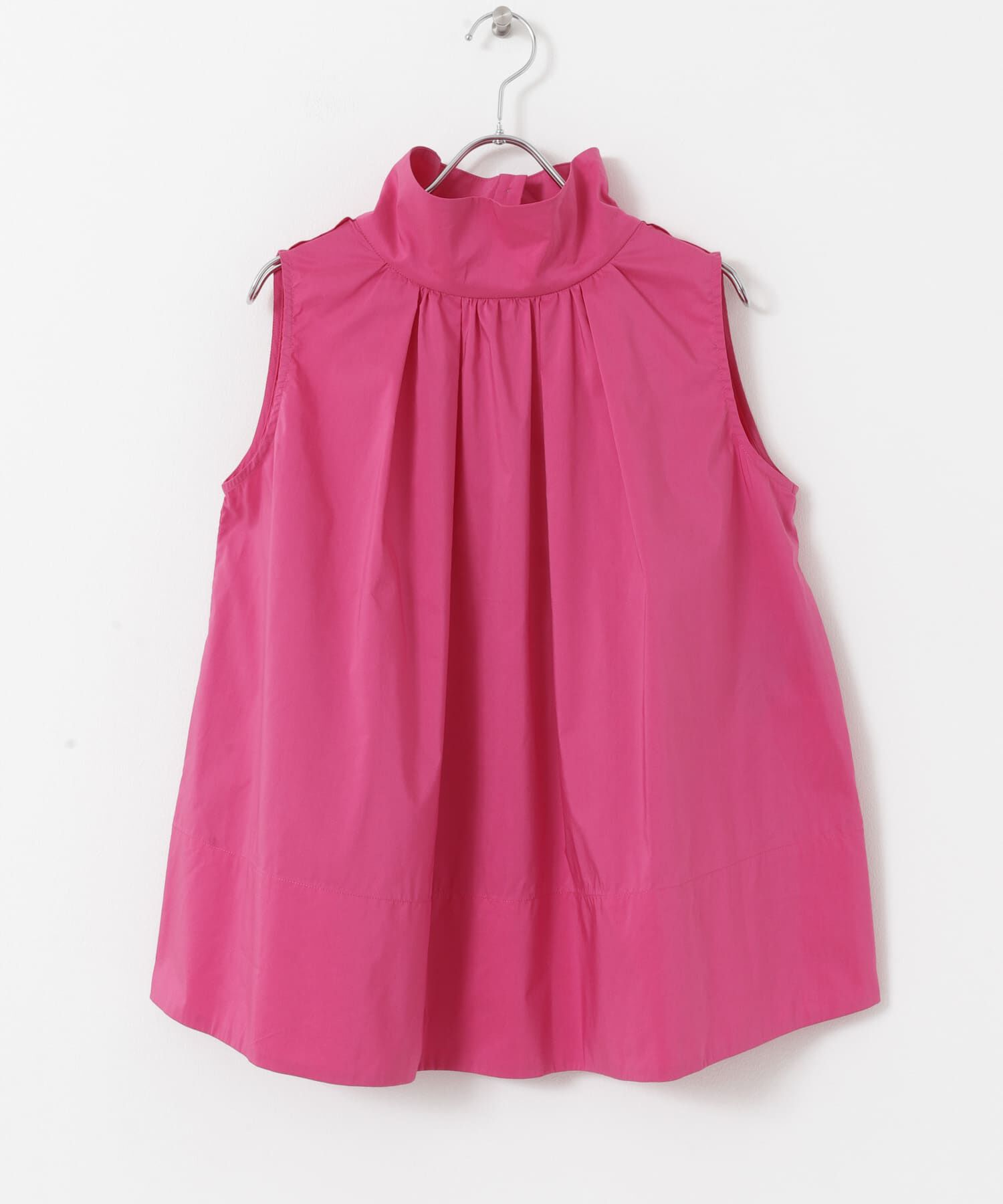 URBAN RESEARCH ROSSO「バックボタンハイネックフレアブラウス」|シャツ・ブラウス|