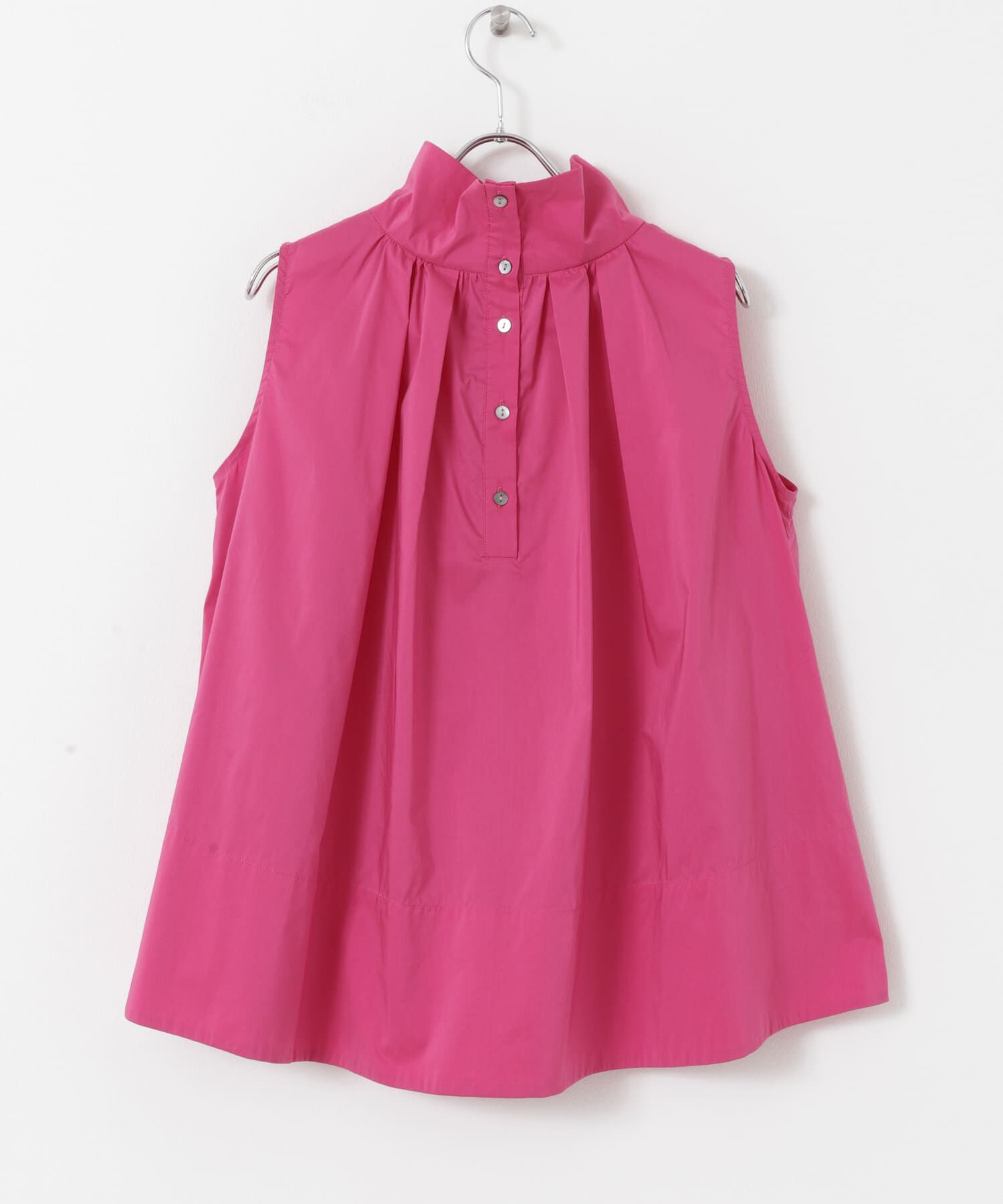 URBAN RESEARCH ROSSO「バックボタンハイネックフレアブラウス」|シャツ・ブラウス|