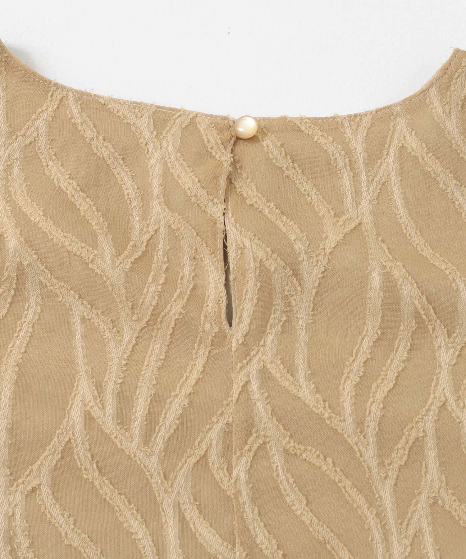 URBAN RESEARCH ROSSO「セミシアーカットジャガードブラウス」|シャツ・ブラウス|