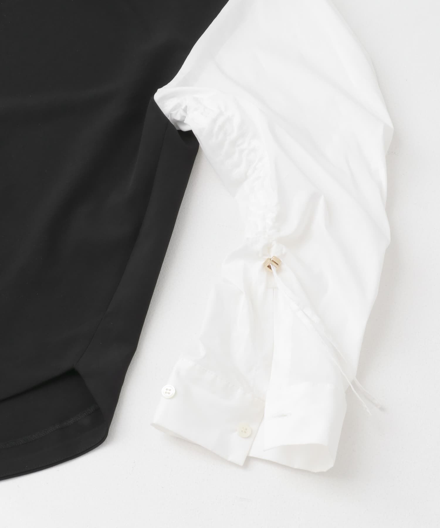 URBAN RESEARCH ROSSO「CHIGNON　シャーリングデザインブラウス」|シャツ・ブラウス|