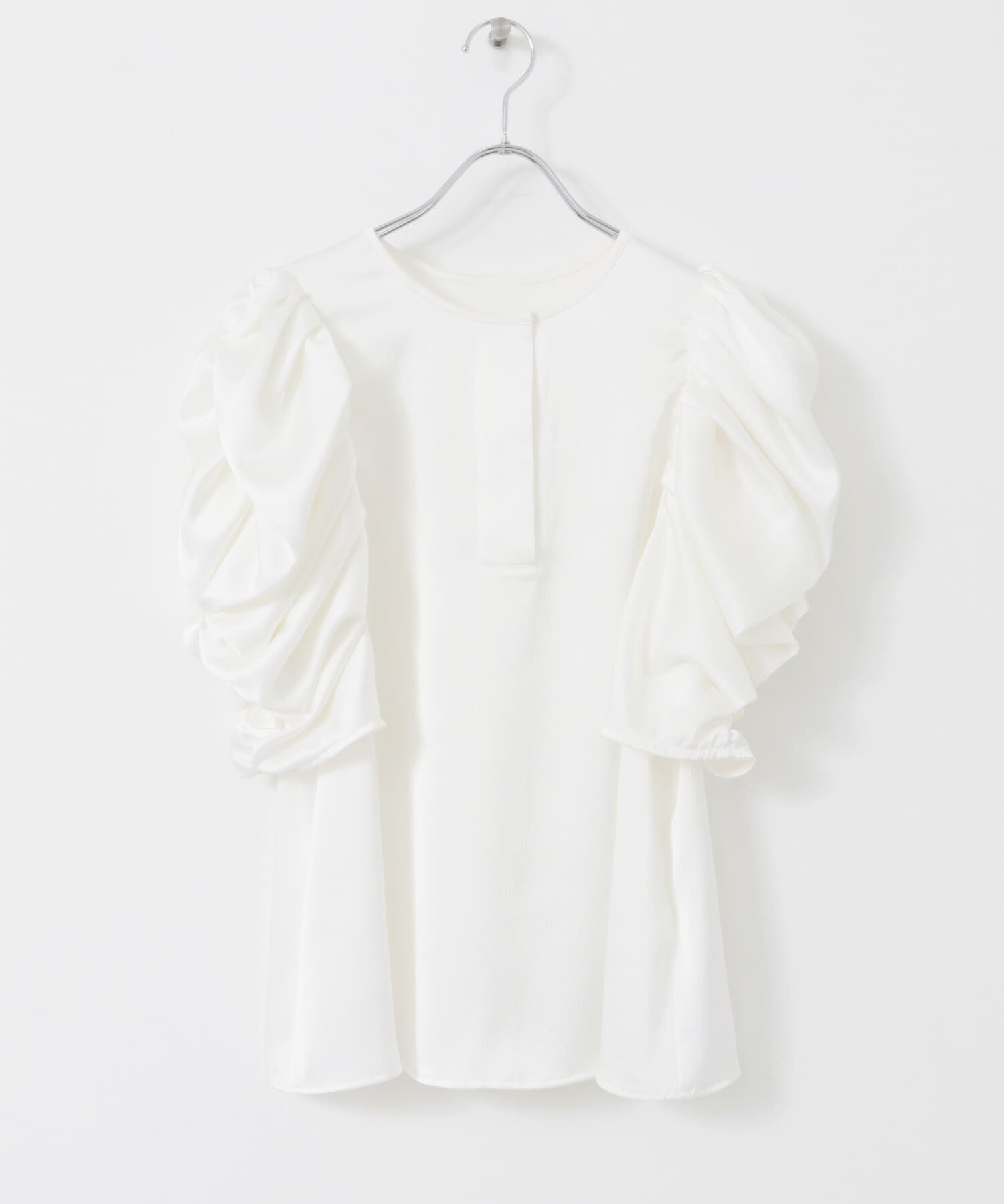 URBAN RESEARCH ROSSO「Mewl　ボリュームパフスリーブブラウス」|シャツ・ブラウス|