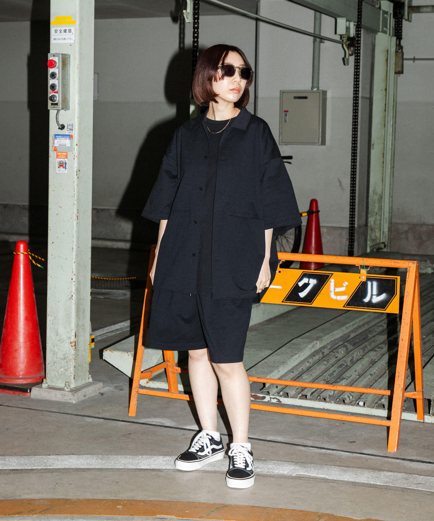 URBAN RESEARCH「Wide Dad　SHADE TECH SHORT-SLEEVE SHIRTS」|シャツ・ブラウス|