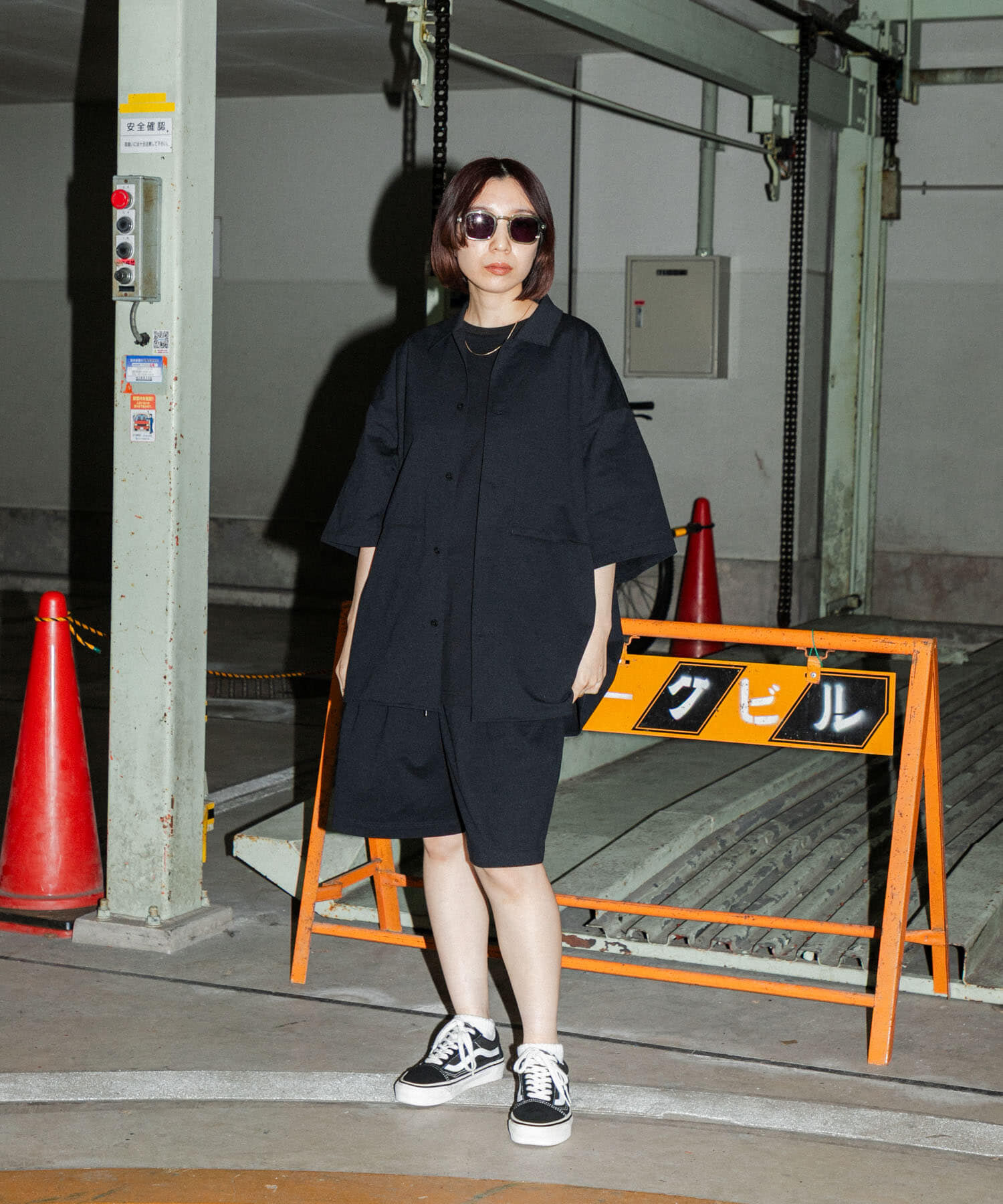 URBAN RESEARCH「Wide Dad　SHADE TECH SHORT-SLEEVE SHIRTS」|シャツ・ブラウス|