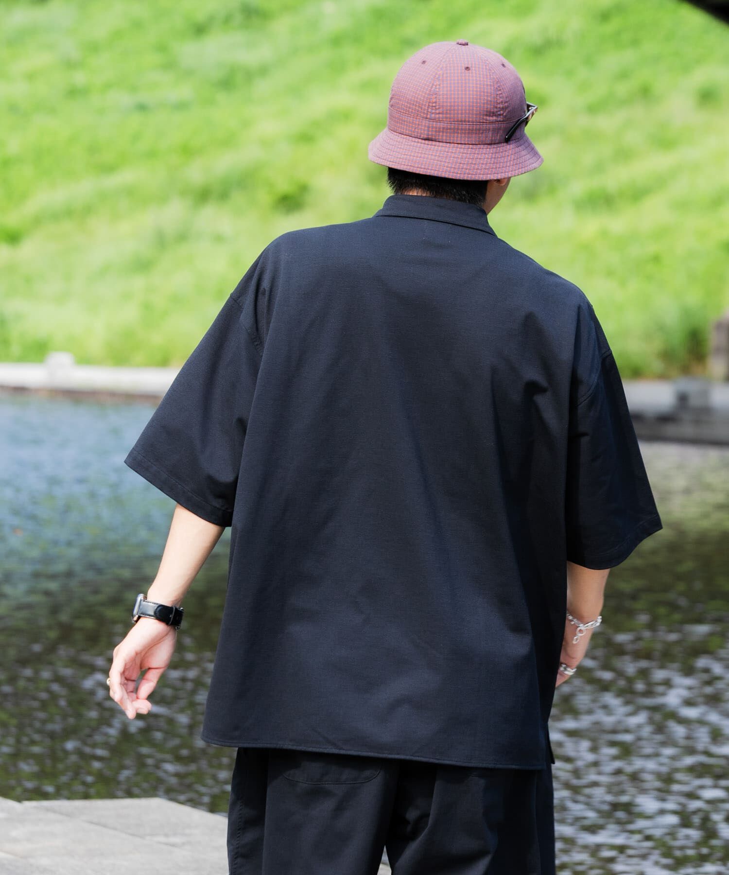 URBAN RESEARCH「Wide Dad　SHADE TECH SHORT-SLEEVE SHIRTS」|シャツ・ブラウス|