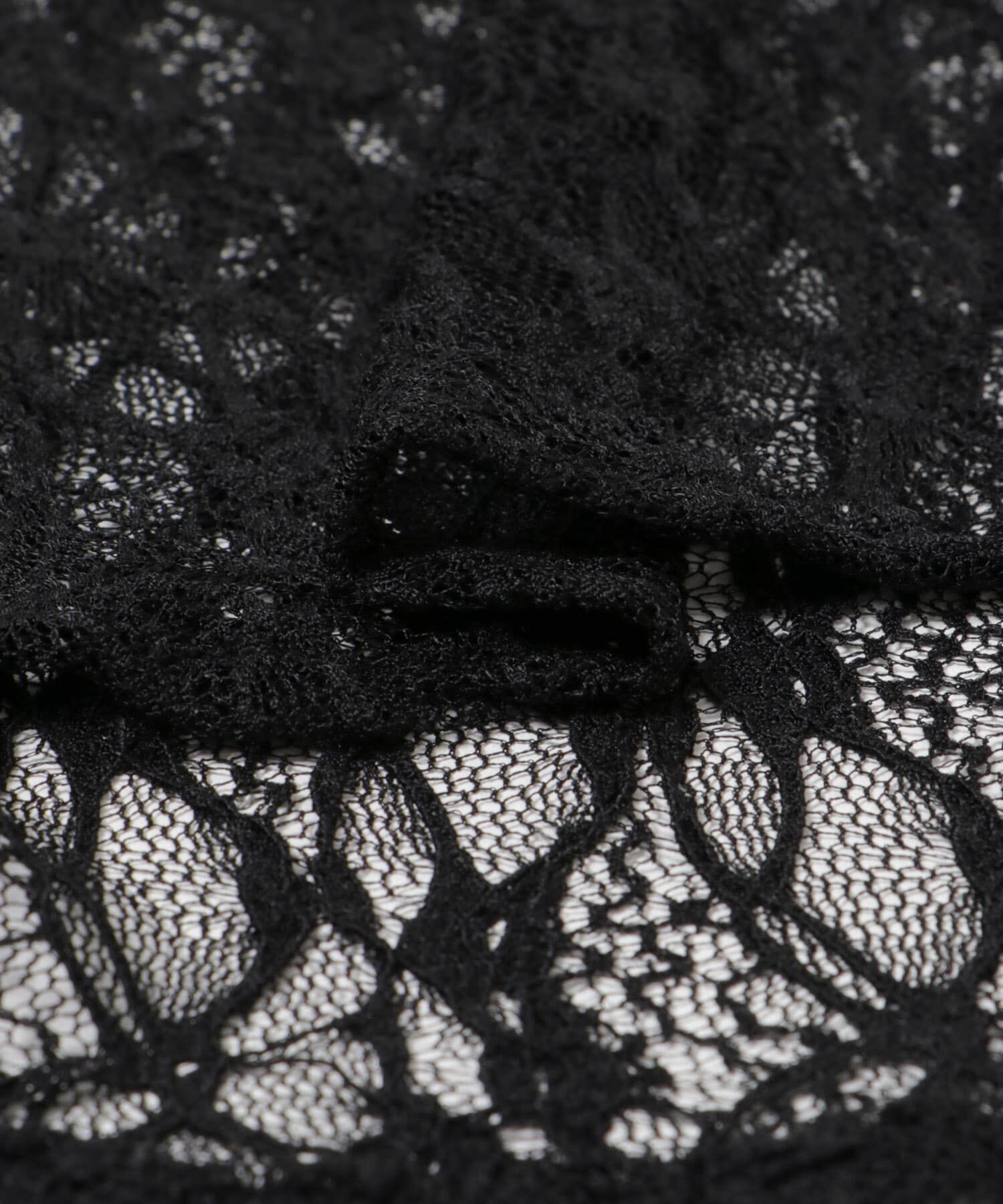 URBAN RESEARCH「ストレッチレースシャツカラーブラウス」|シャツ・ブラウス|