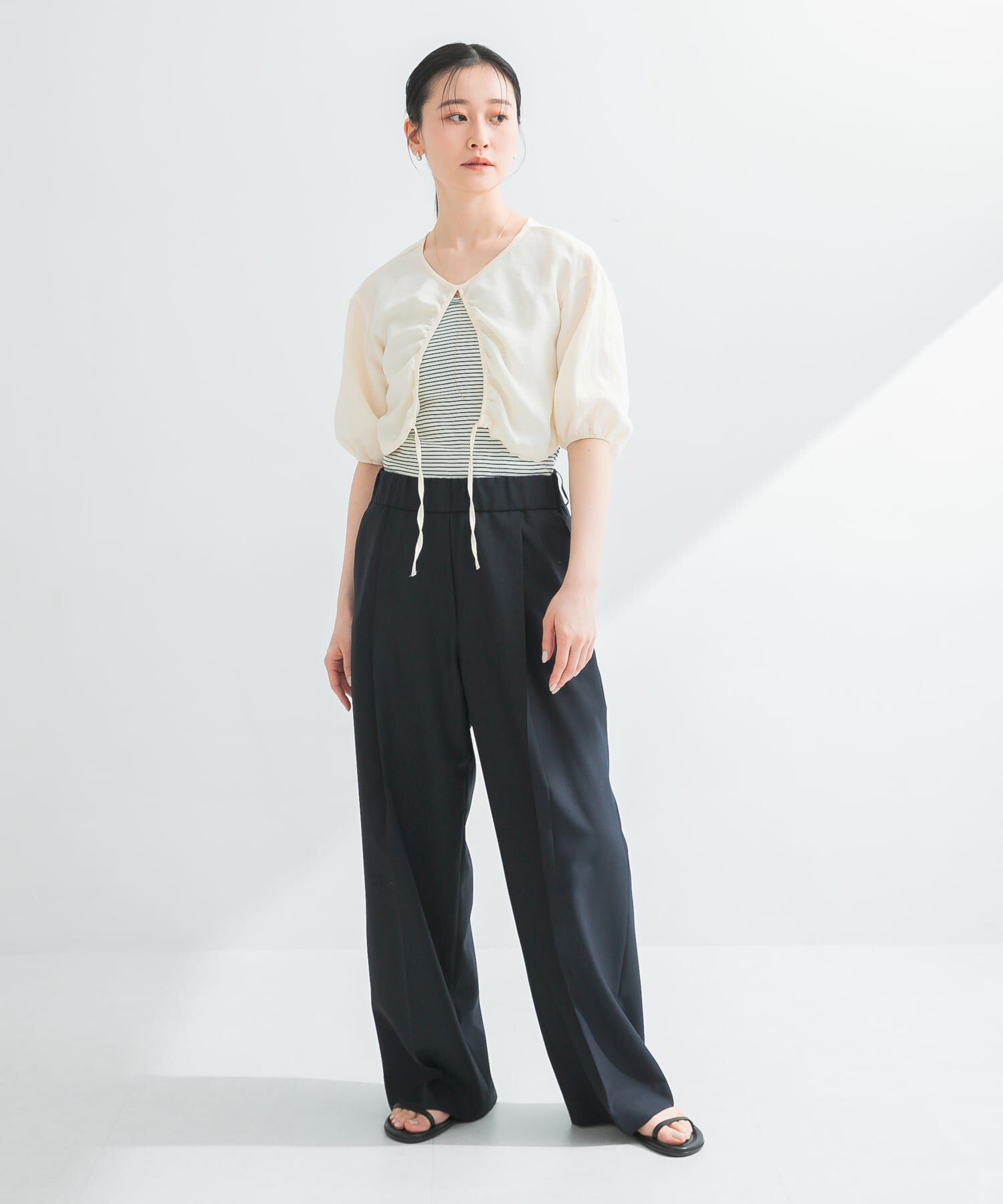 URBAN RESEARCH「RITA ROW　LUMEN TOP」|シャツ・ブラウス|