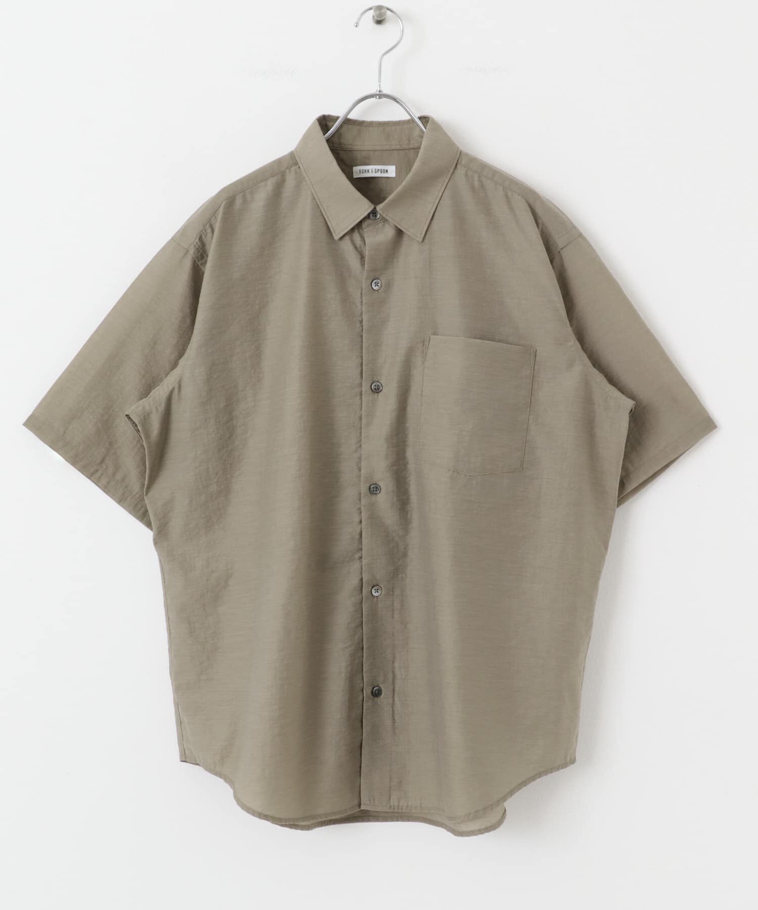 URBAN RESEARCH DOORS「FORK&SPOON　Nylon Wool シャツ」|シャツ・ブラウス|