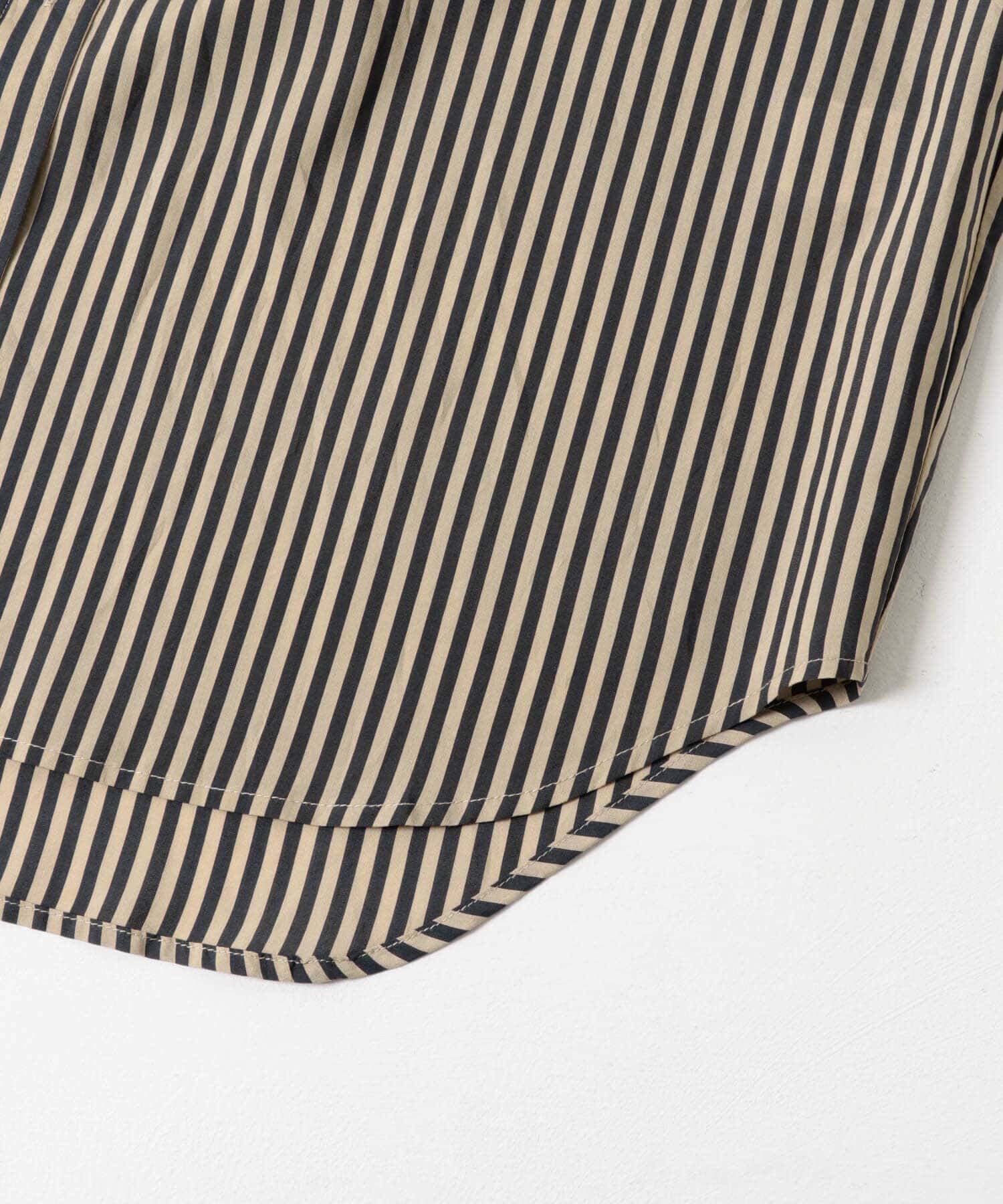 URBAN RESEARCH DOORS「ストライプオーバーシャツ」|シャツ・ブラウス|