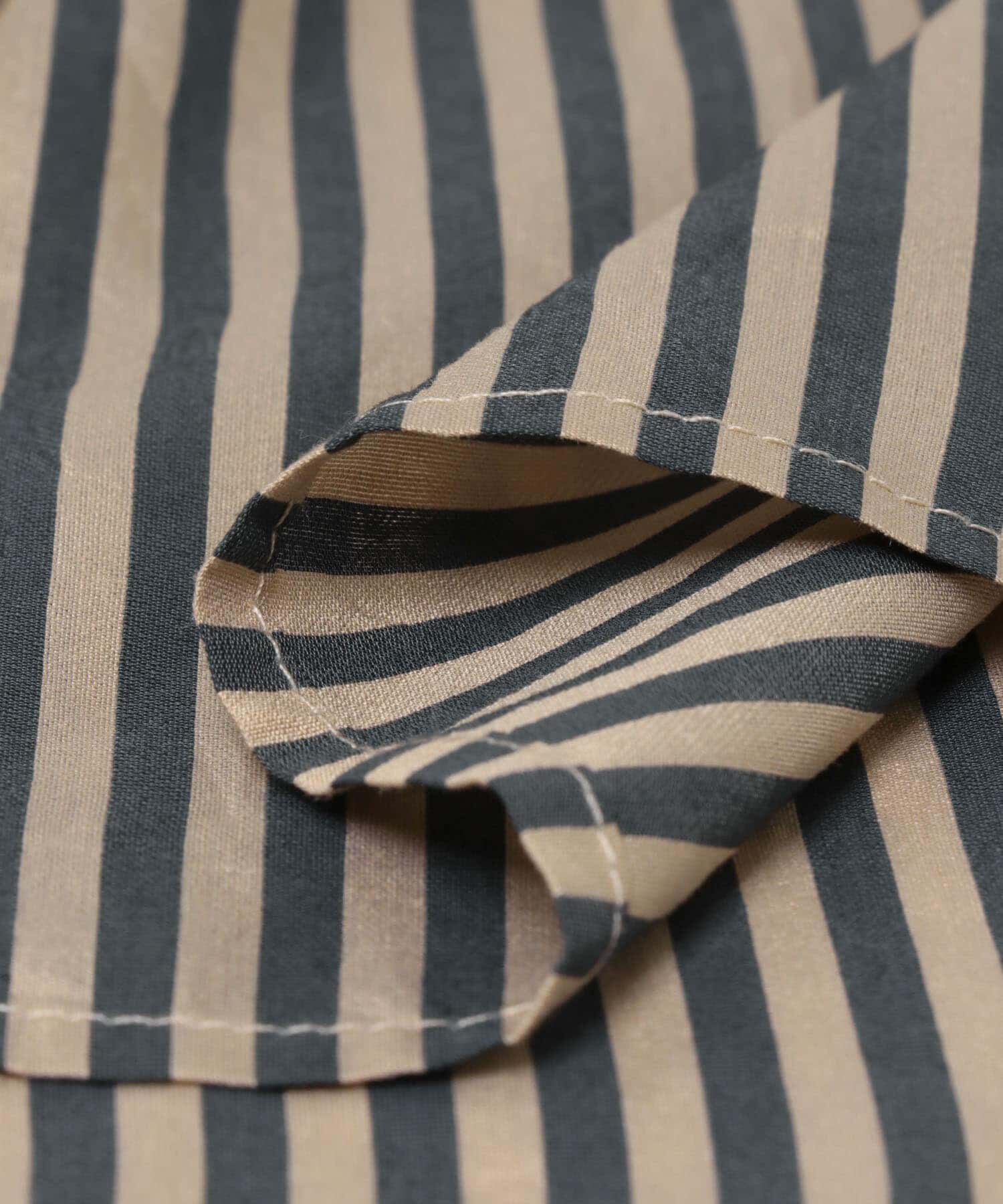 URBAN RESEARCH DOORS「ストライプオーバーシャツ」|シャツ・ブラウス|