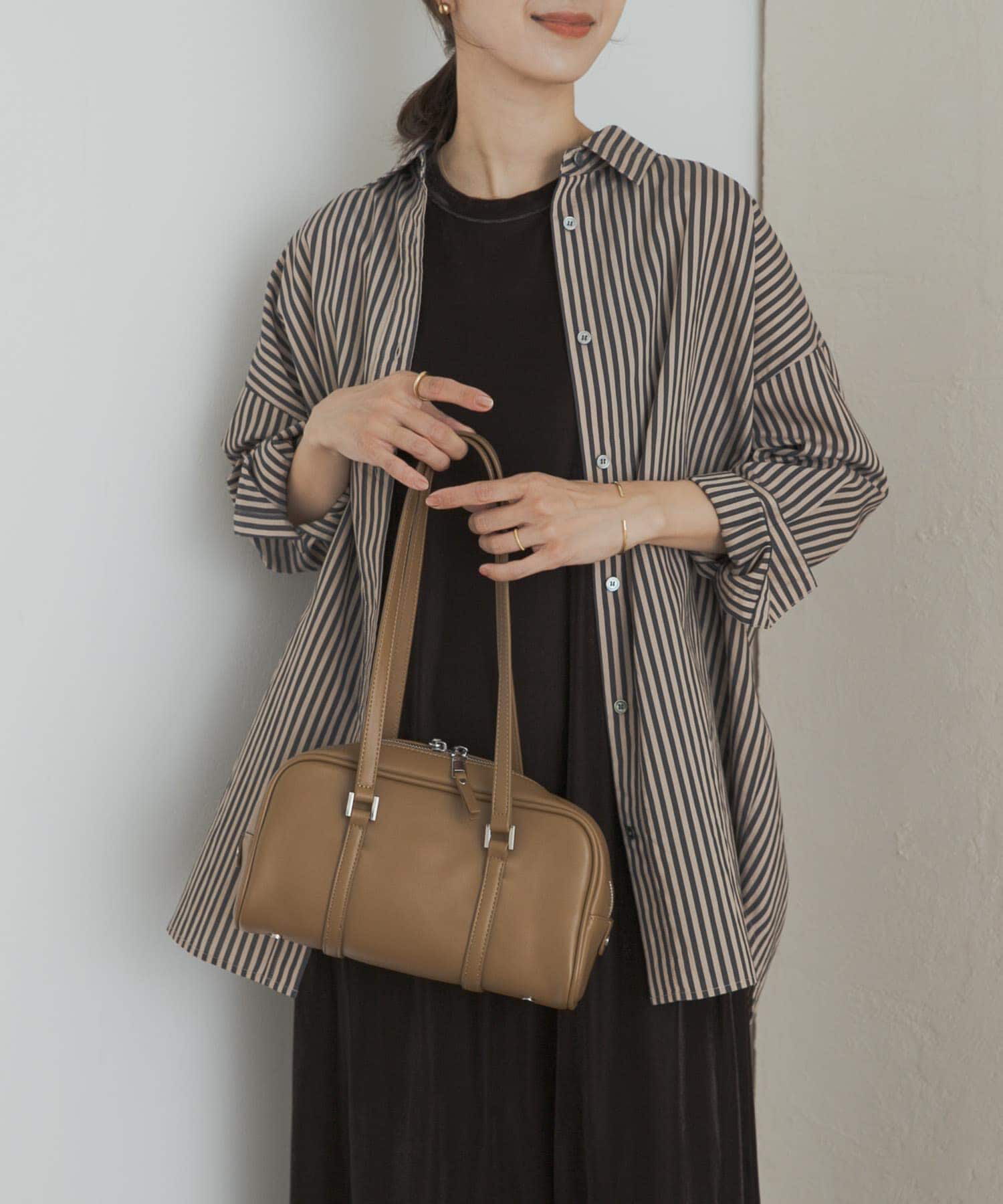 URBAN RESEARCH DOORS「ストライプオーバーシャツ」|シャツ・ブラウス|