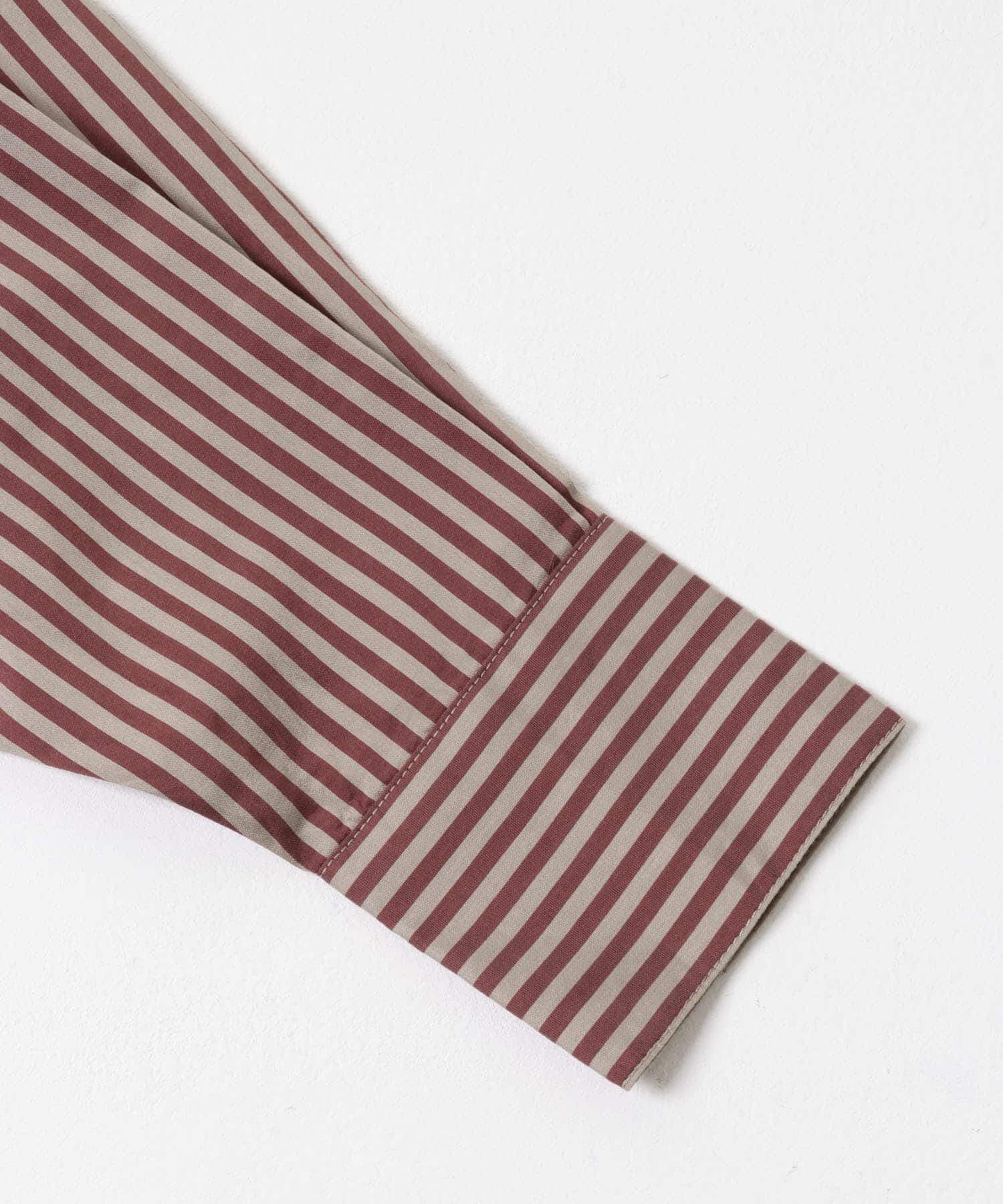 URBAN RESEARCH DOORS「ストライプオーバーシャツ」|シャツ・ブラウス|