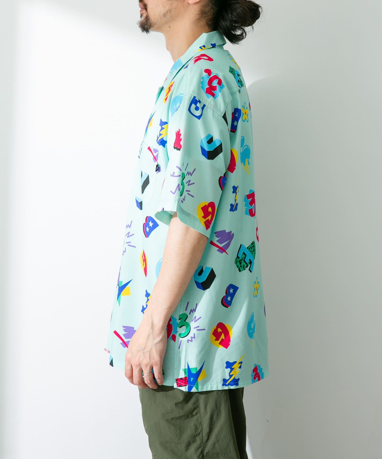 Sonny Label 「MAGIC NUMBER　OPEN COLLAR SHORT-SLEEVE SHIRTS」|シャツ・ブラウス|