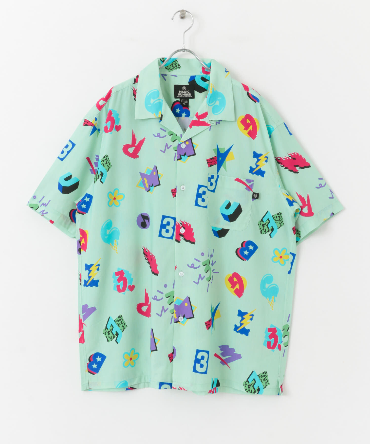 Sonny Label 「MAGIC NUMBER　OPEN COLLAR SHORT-SLEEVE SHIRTS」|シャツ・ブラウス|