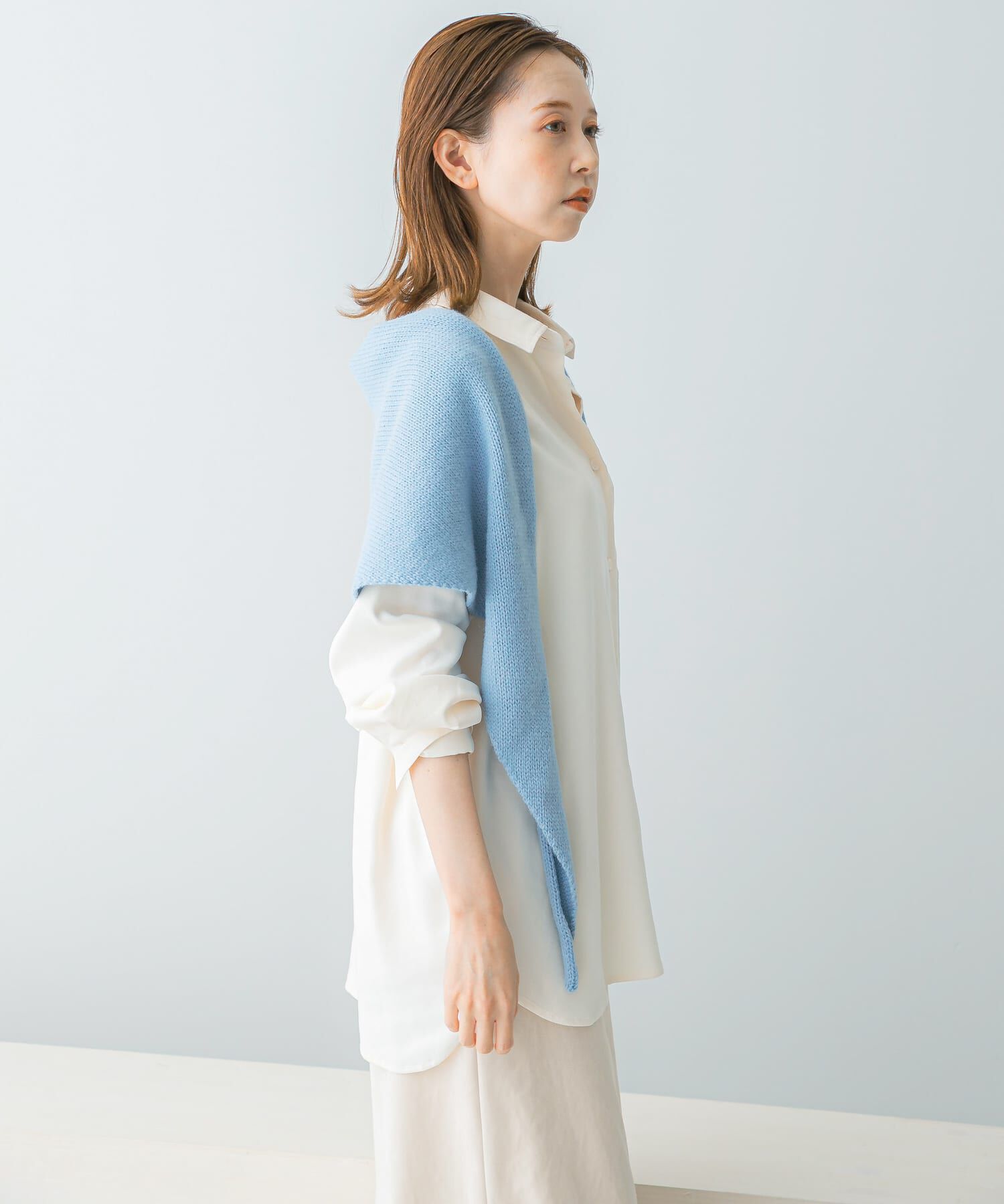 URBAN RESEARCH ROSSO「ピーチタッチデザインシャツ」|シャツ・ブラウス|