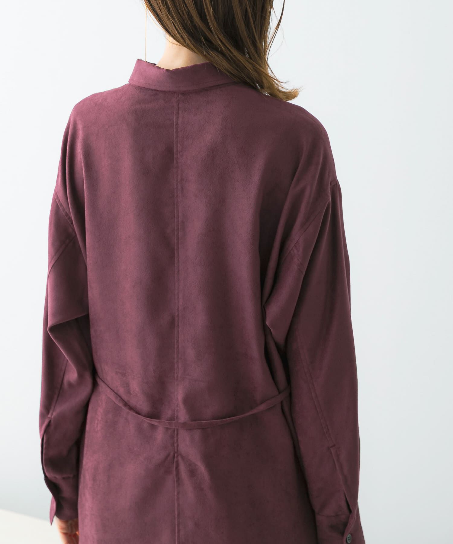 URBAN RESEARCH ROSSO「ピーチタッチデザインシャツ」|シャツ・ブラウス|