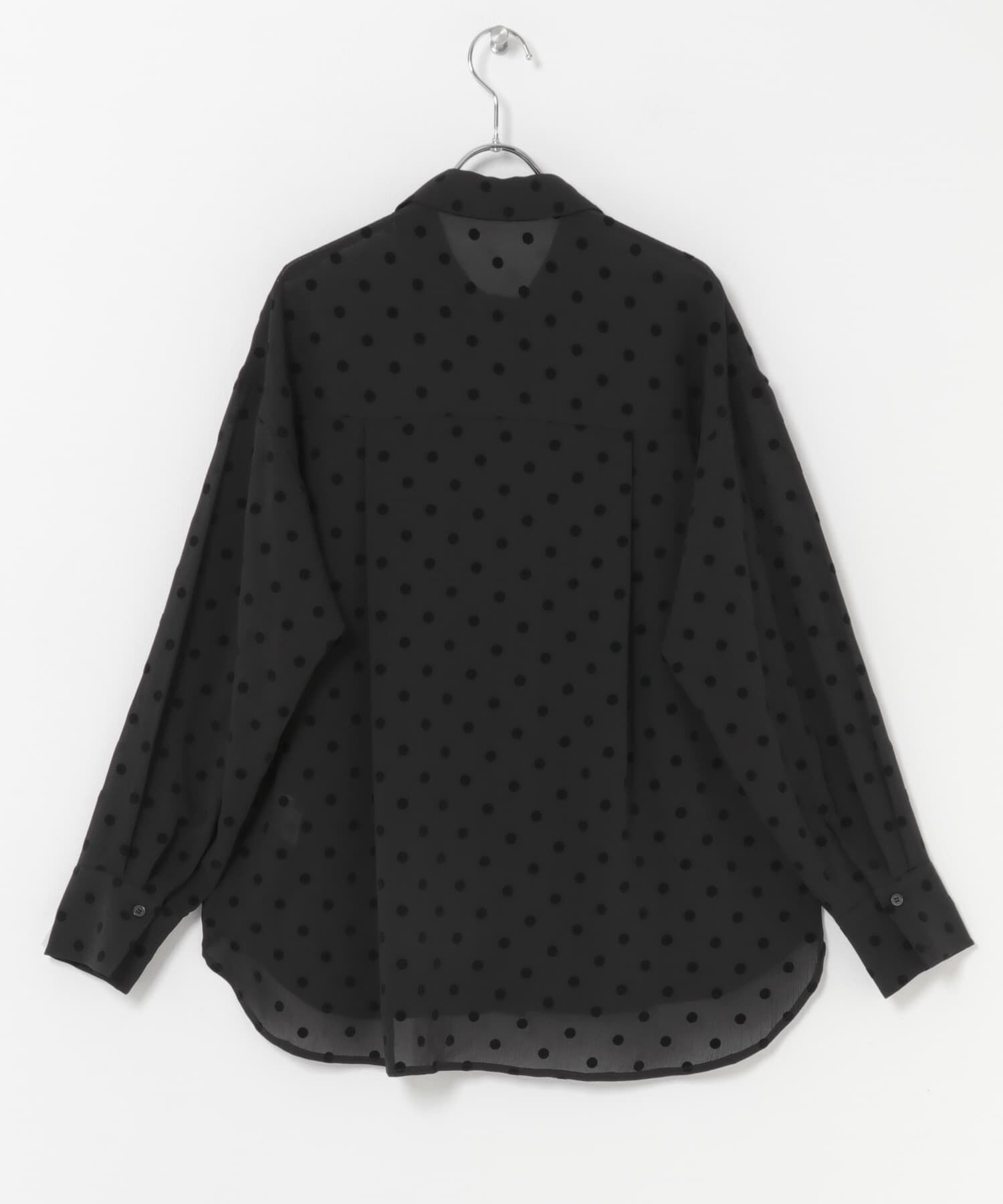 URBAN RESEARCH DOORS「フロッキードットシャツ」|シャツ・ブラウス|