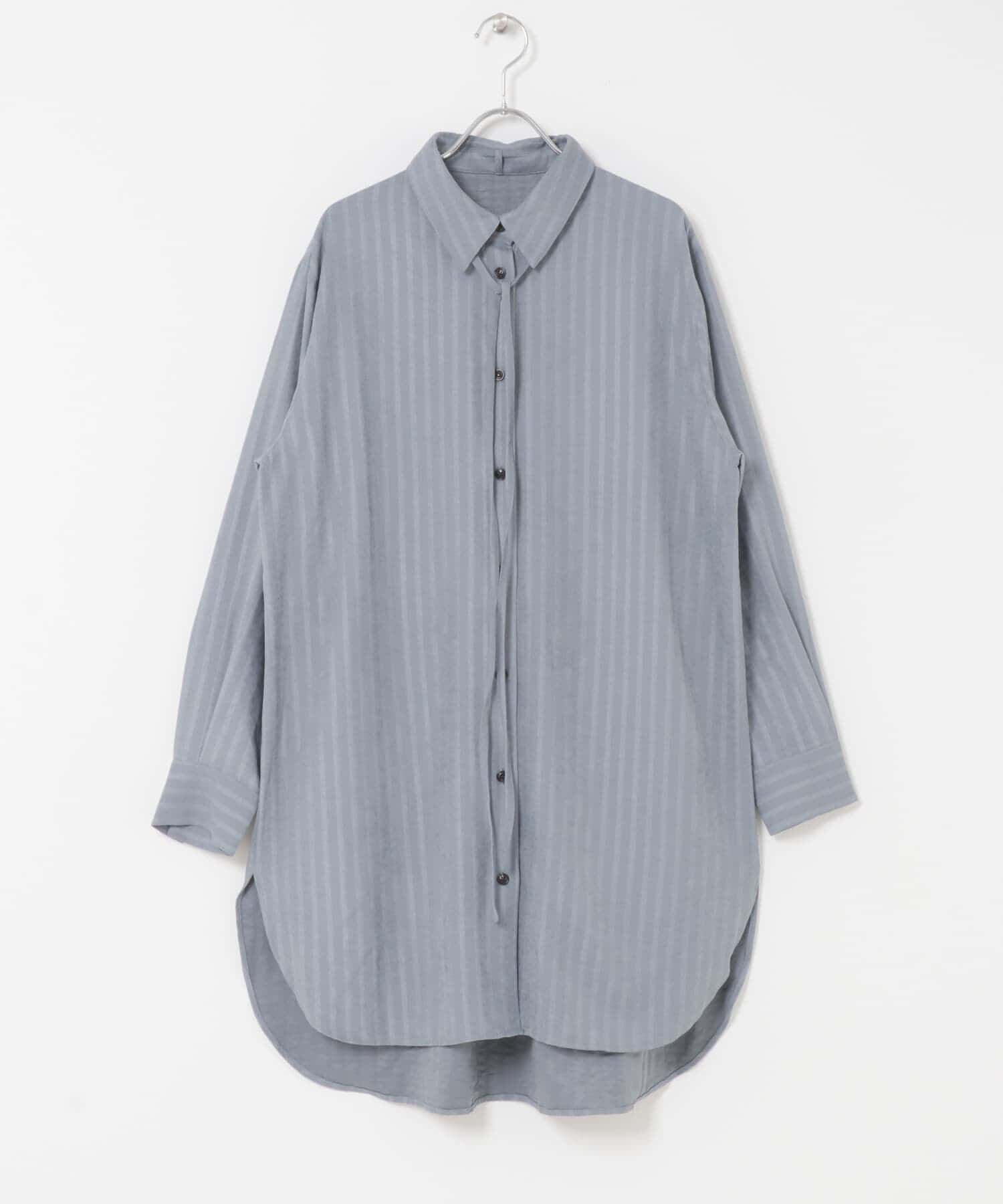 URBAN RESEARCH ROSSO「F by ROSSO　マルチWAYスエードタッチシャツ」|シャツ・ブラウス|