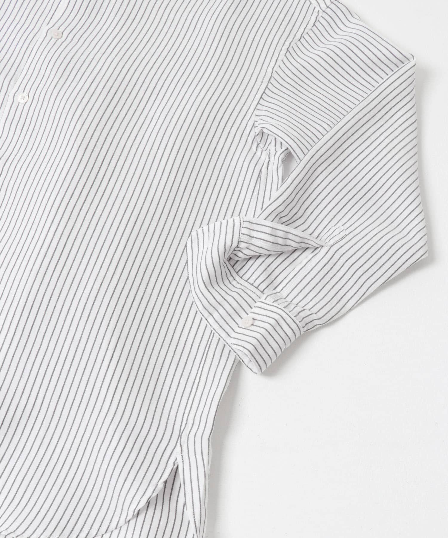 URBAN RESEARCH DOORS「FORK&SPOON　バンドカラーダブルクロスシャツ」|シャツ・ブラウス|