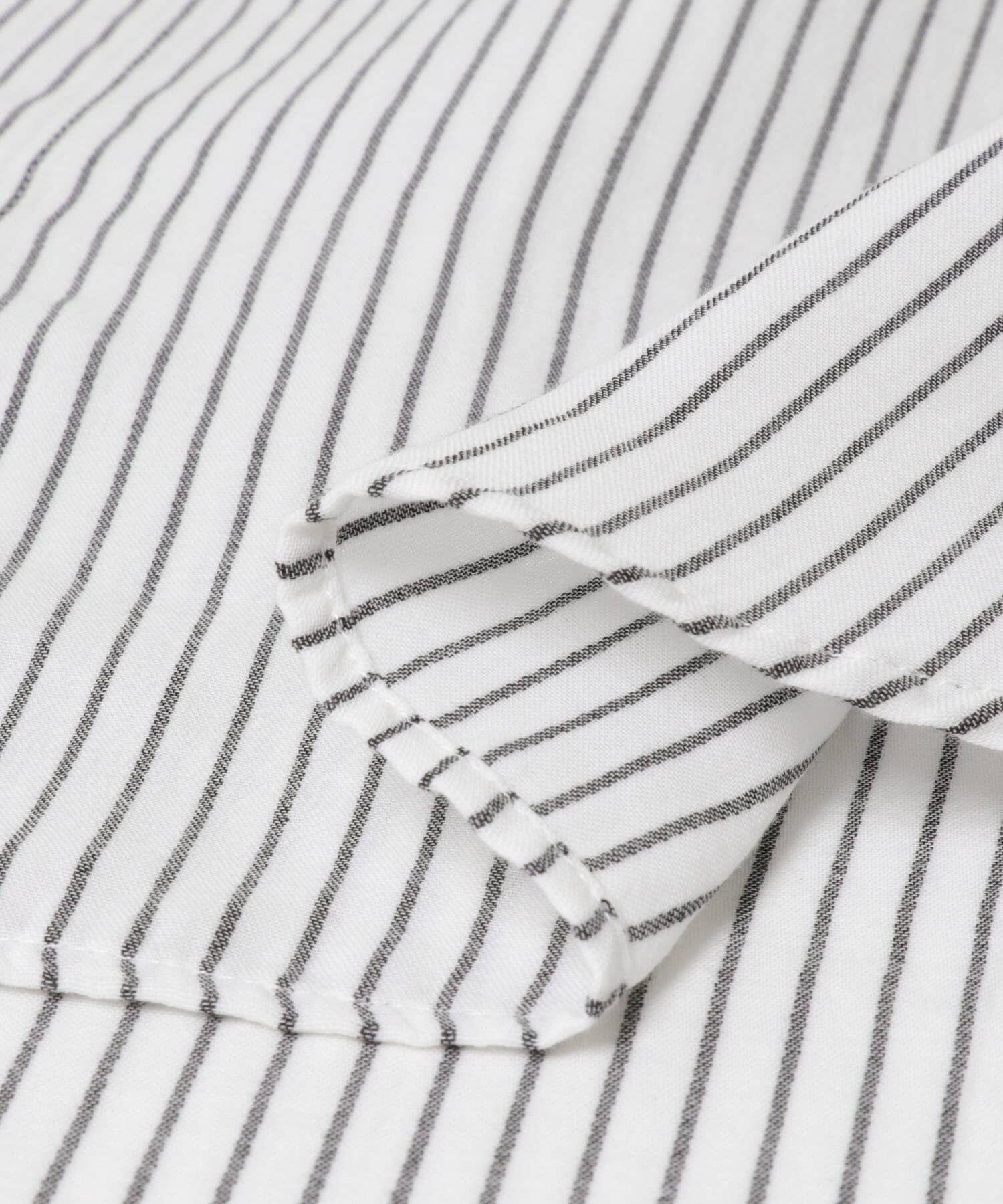 URBAN RESEARCH DOORS「FORK&SPOON　バンドカラーダブルクロスシャツ」|シャツ・ブラウス|