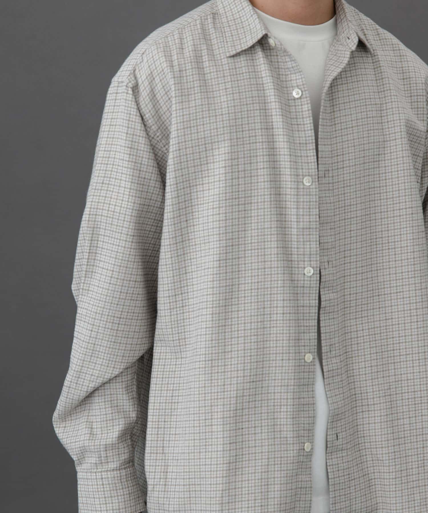 URBAN RESEARCH DOORS「FORK&SPOON　ネルチェックシャツ」|シャツ・ブラウス|