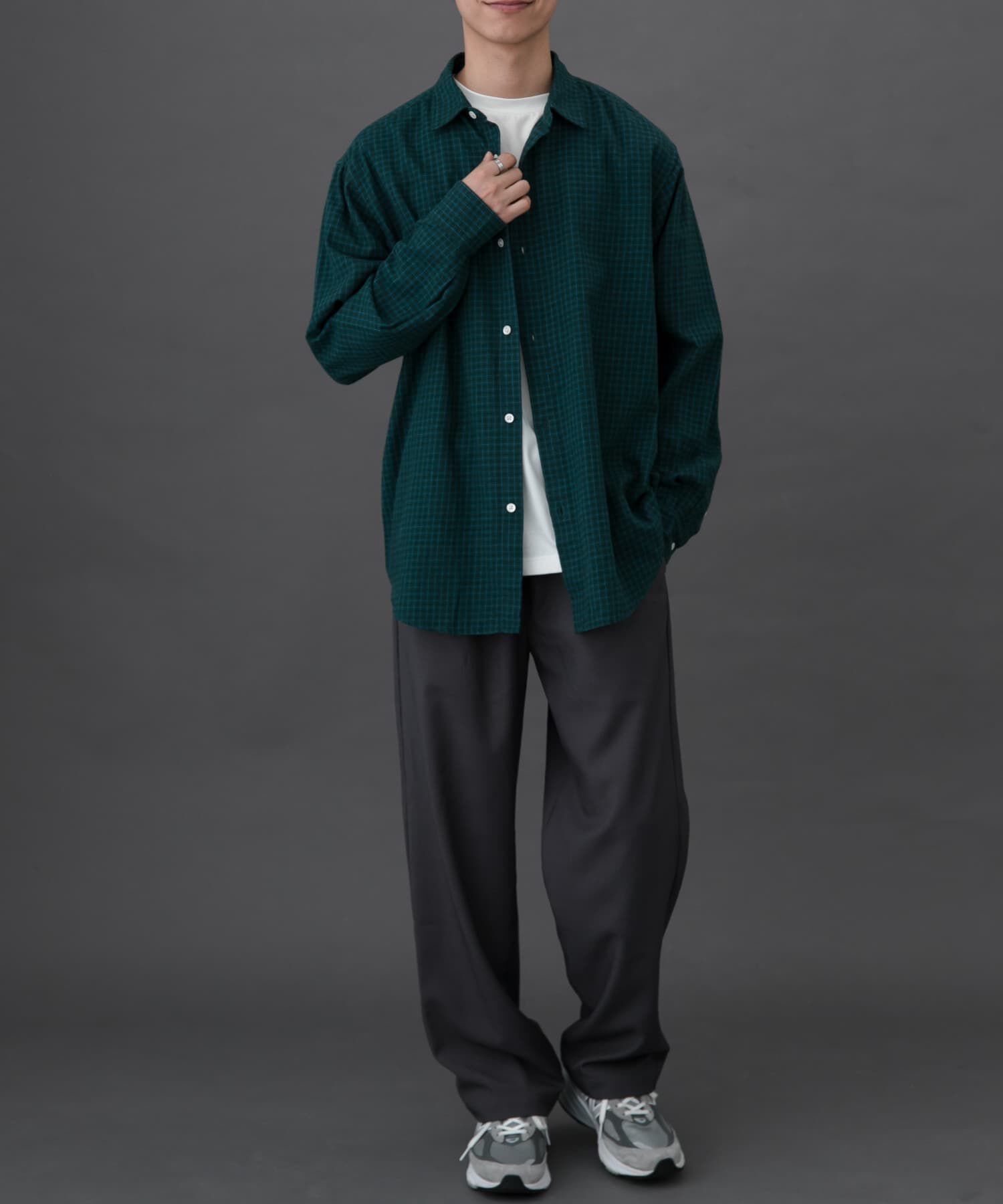 URBAN RESEARCH DOORS「FORK&SPOON　ネルチェックシャツ」|シャツ・ブラウス|