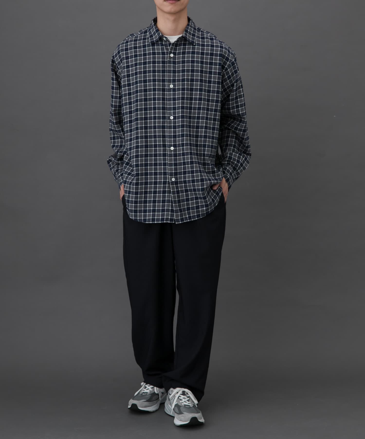 URBAN RESEARCH DOORS「FORK&SPOON　ネルチェックシャツ」|シャツ・ブラウス|