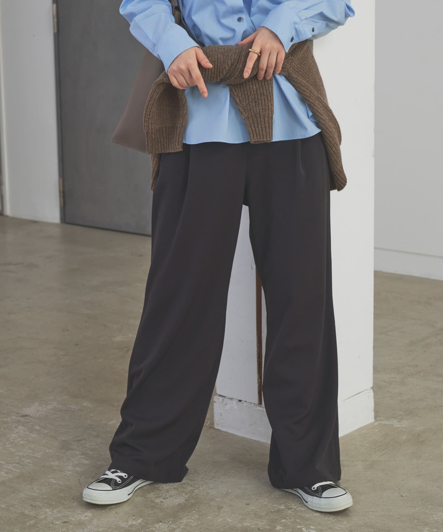 URBAN RESEARCH DOORS「『仁村紗和さん着用』『UR TECH』完声フロントタックイージーパンツ」|その他|