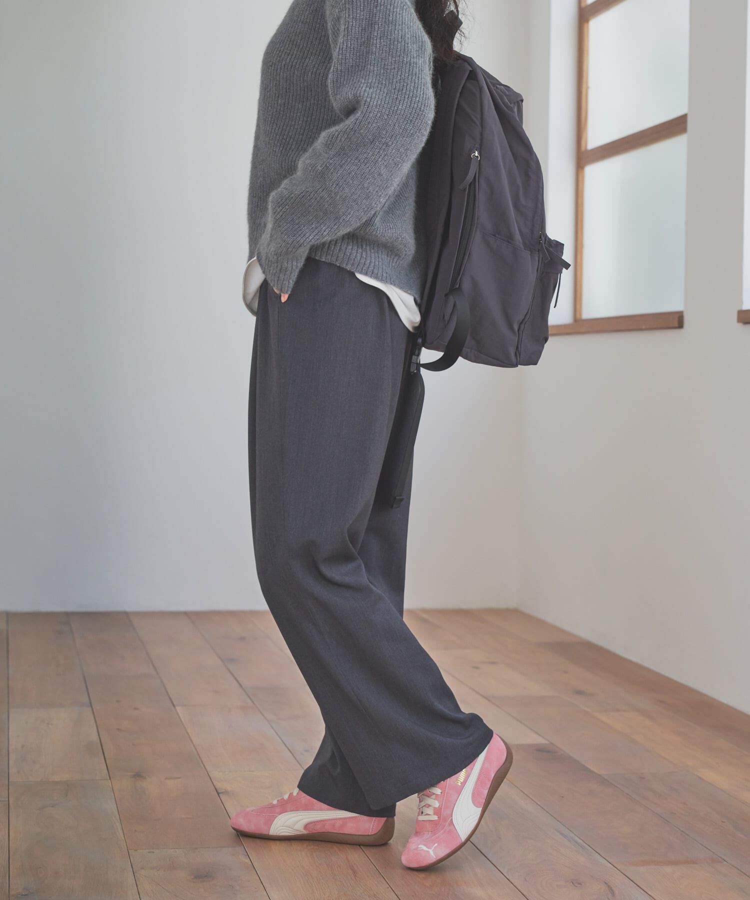 URBAN RESEARCH DOORS「『仁村紗和さん着用』『UR TECH』完声フロントタックイージーパンツ」|その他|