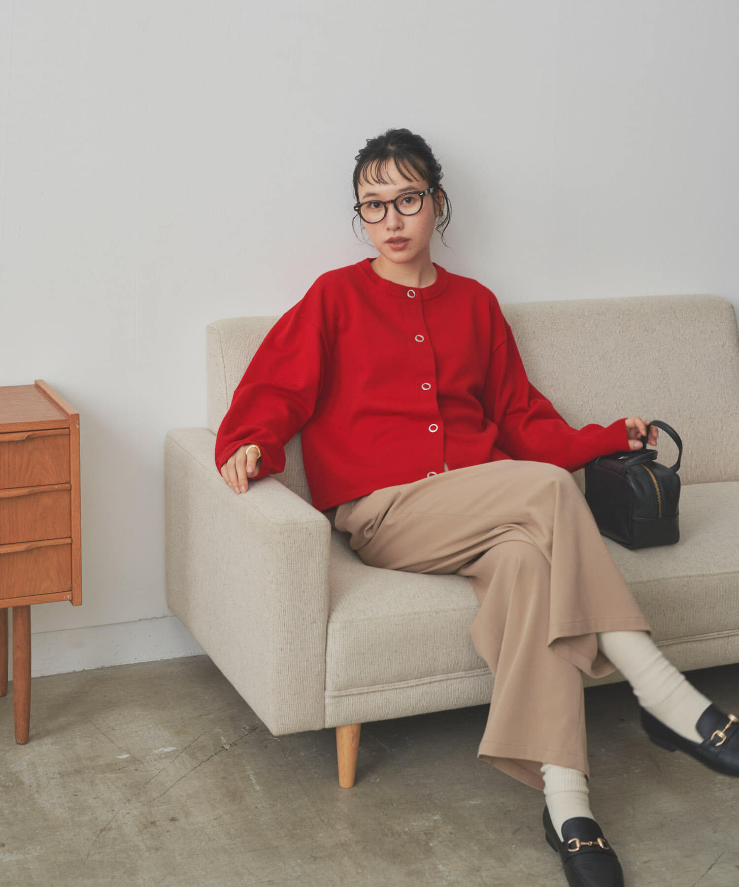 URBAN RESEARCH DOORS「『仁村紗和さん着用』『UR TECH』完声フロントタックイージーパンツ」|その他|