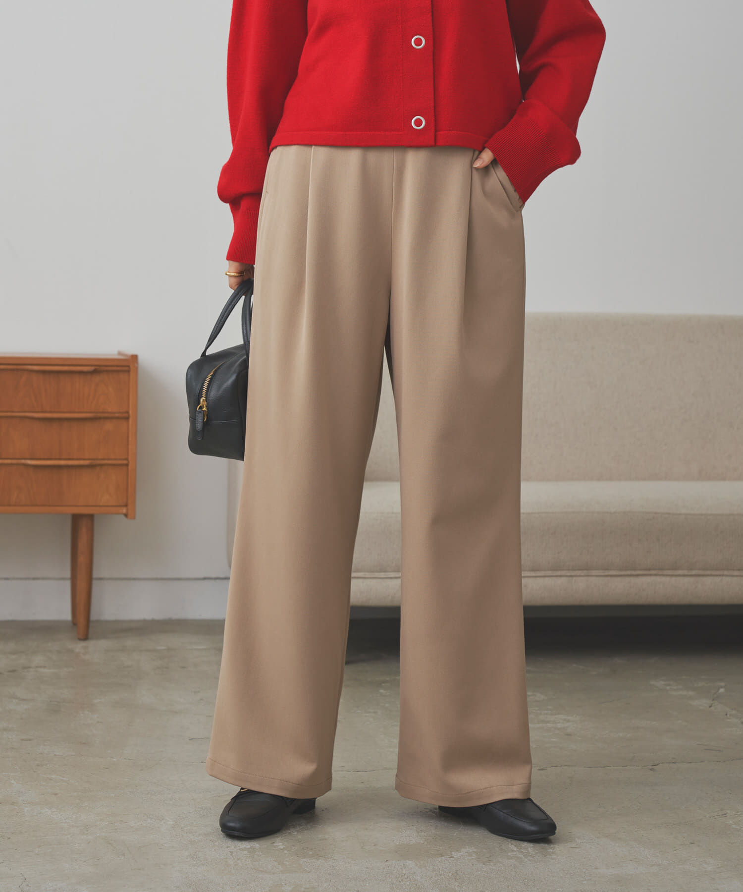 URBAN RESEARCH DOORS「『仁村紗和さん着用』『UR TECH』完声フロントタックイージーパンツ」|その他|