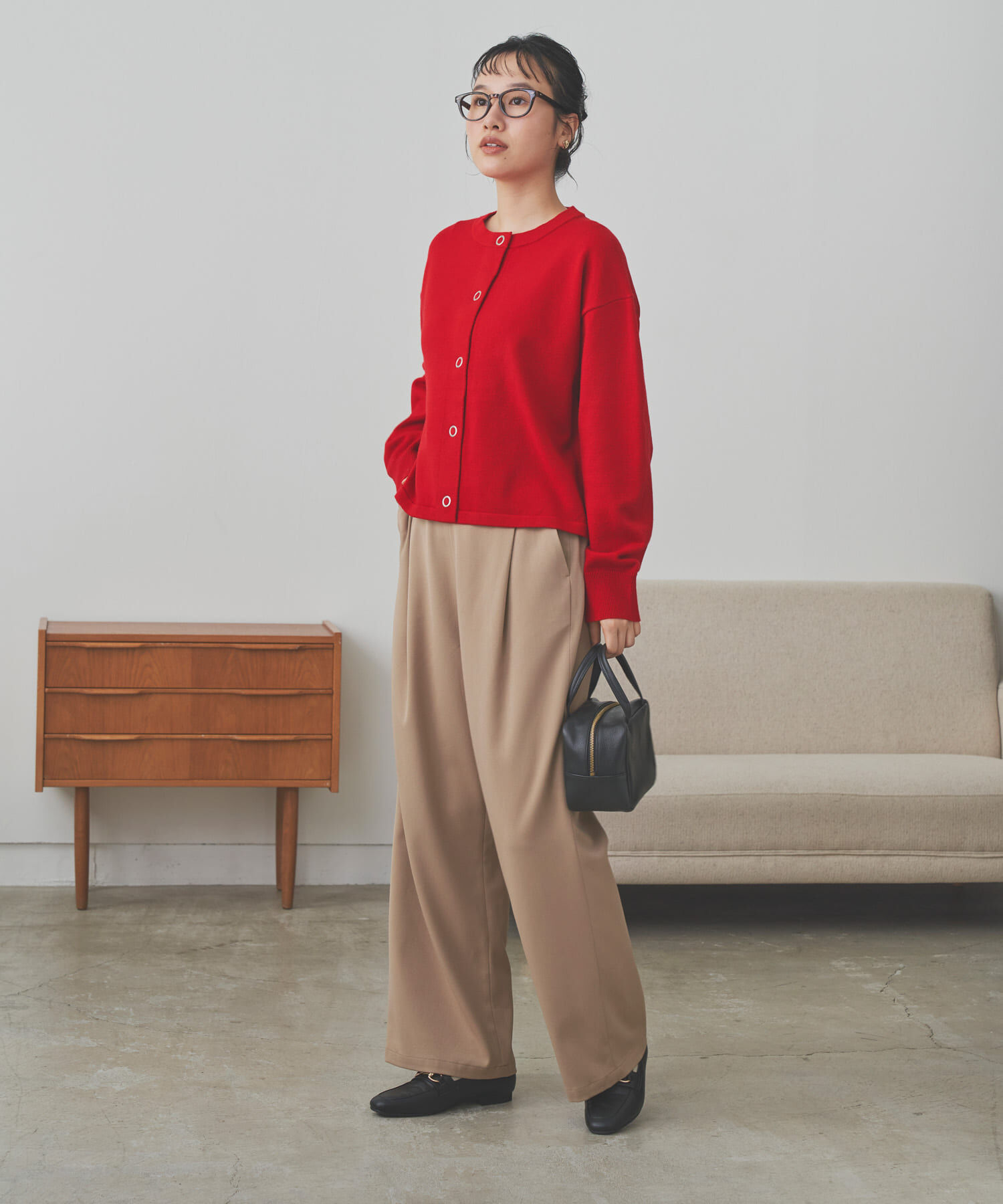 URBAN RESEARCH DOORS「『仁村紗和さん着用』『UR TECH』完声フロントタックイージーパンツ」|その他|