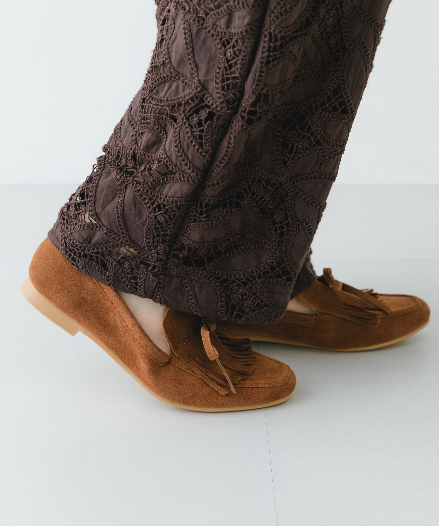 RODE SKO「リボンフリンジローファー」|ローファー|