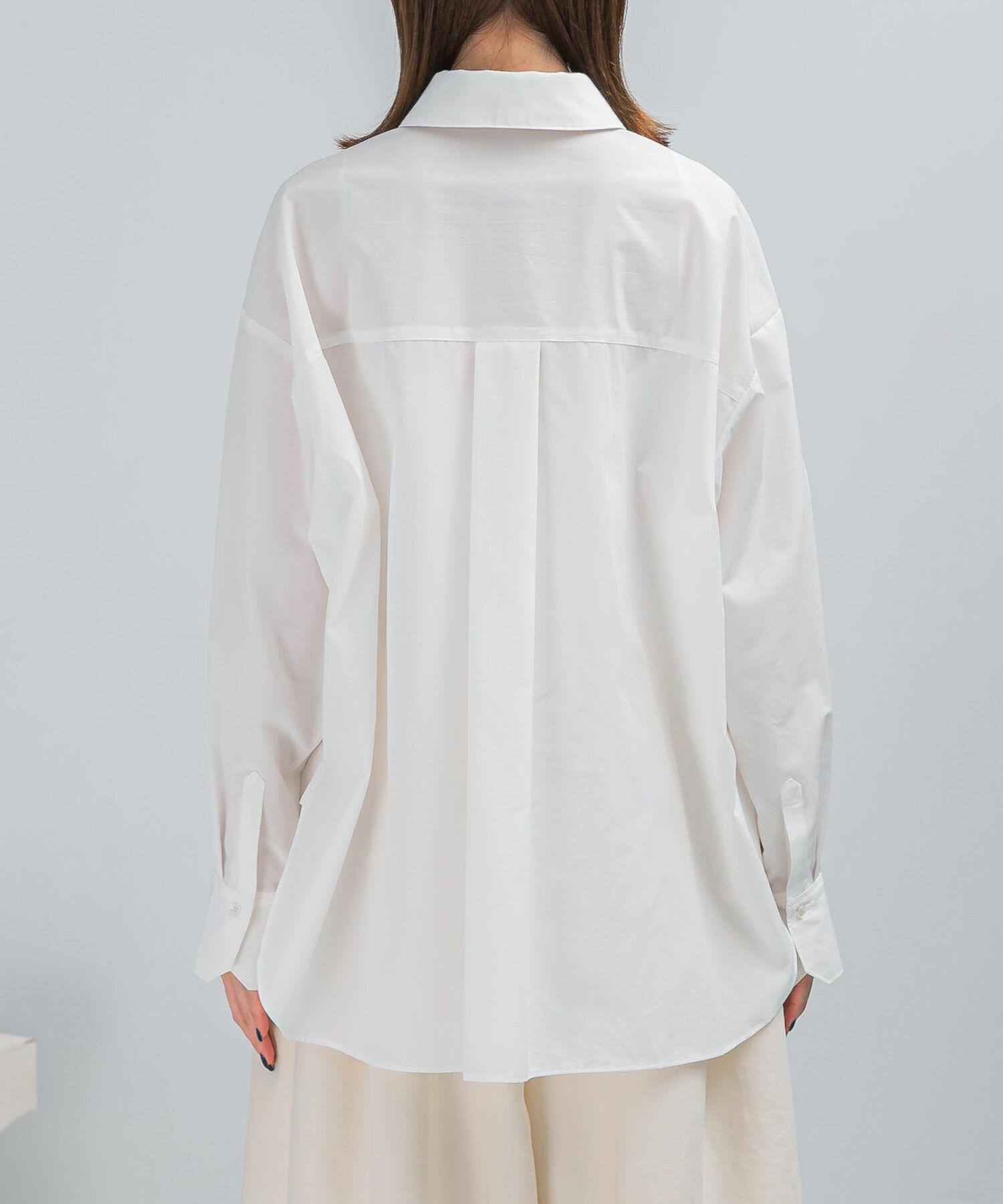 URBAN RESEARCH ROSSO「2WAYビジュー付オーバーシャツ」|シャツ・ブラウス|