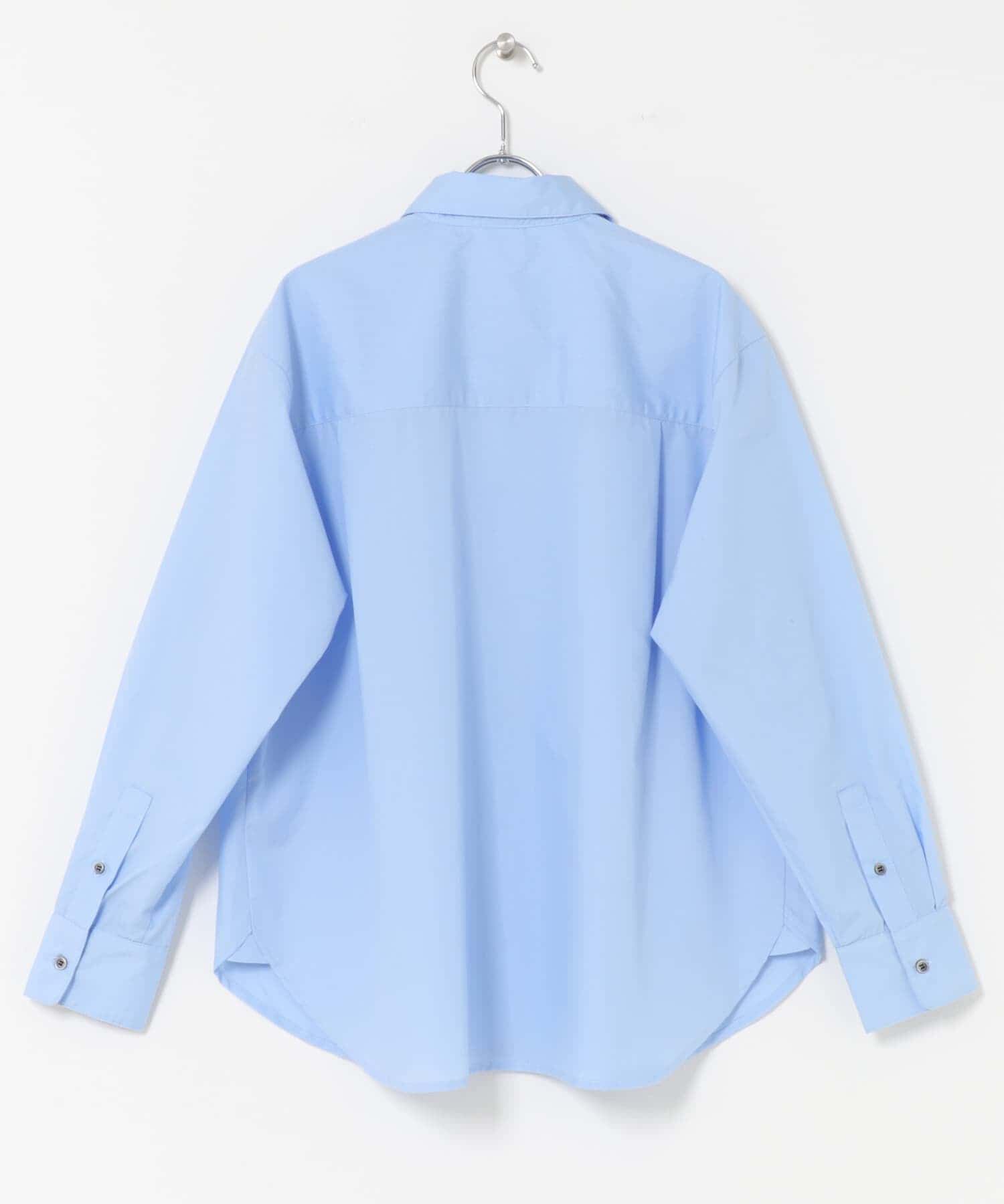 URBAN RESEARCH DOORS「衿ロゴ刺繍カラーシャツ」|シャツ・ブラウス|