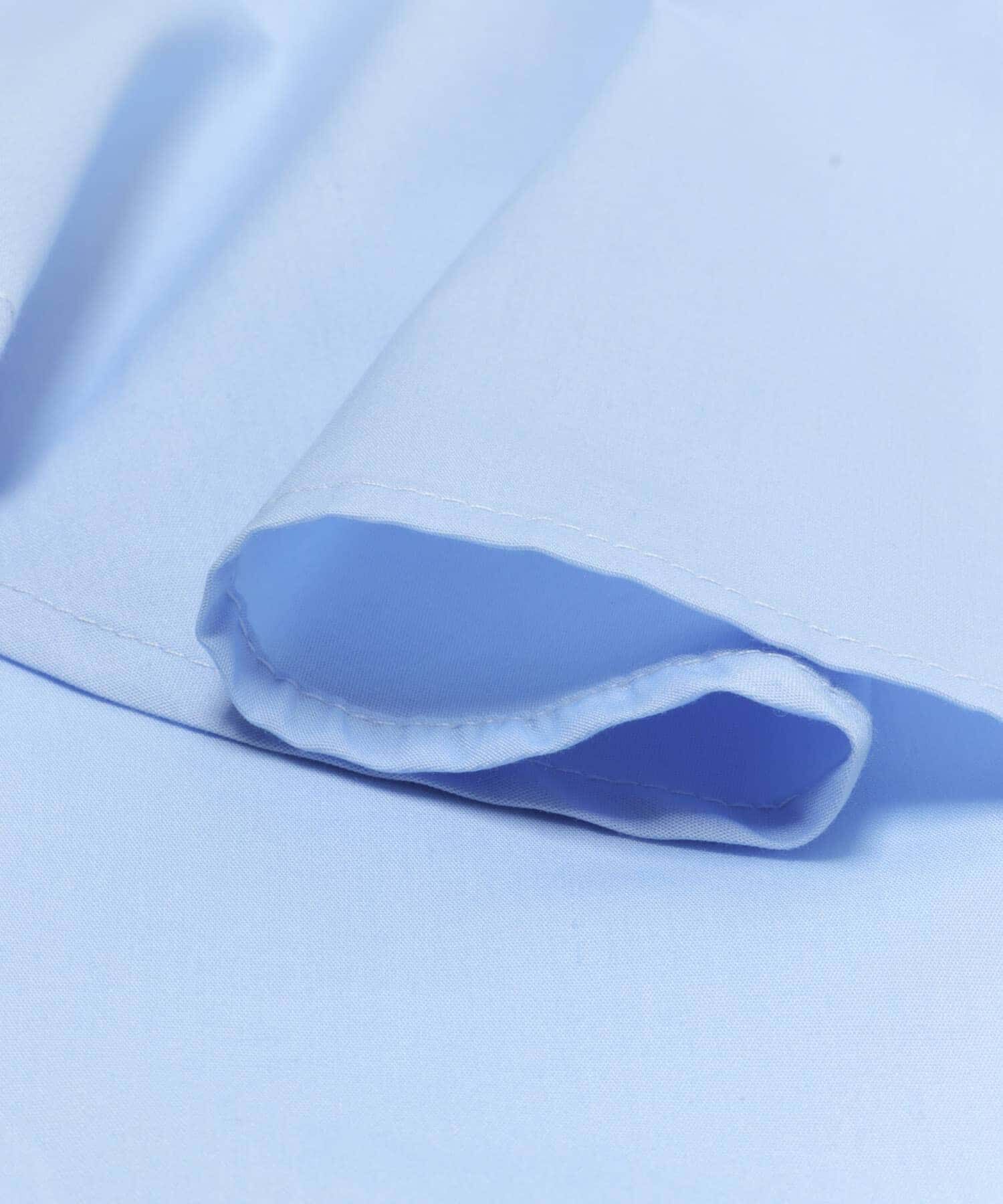 URBAN RESEARCH DOORS「衿ロゴ刺繍カラーシャツ」|シャツ・ブラウス|