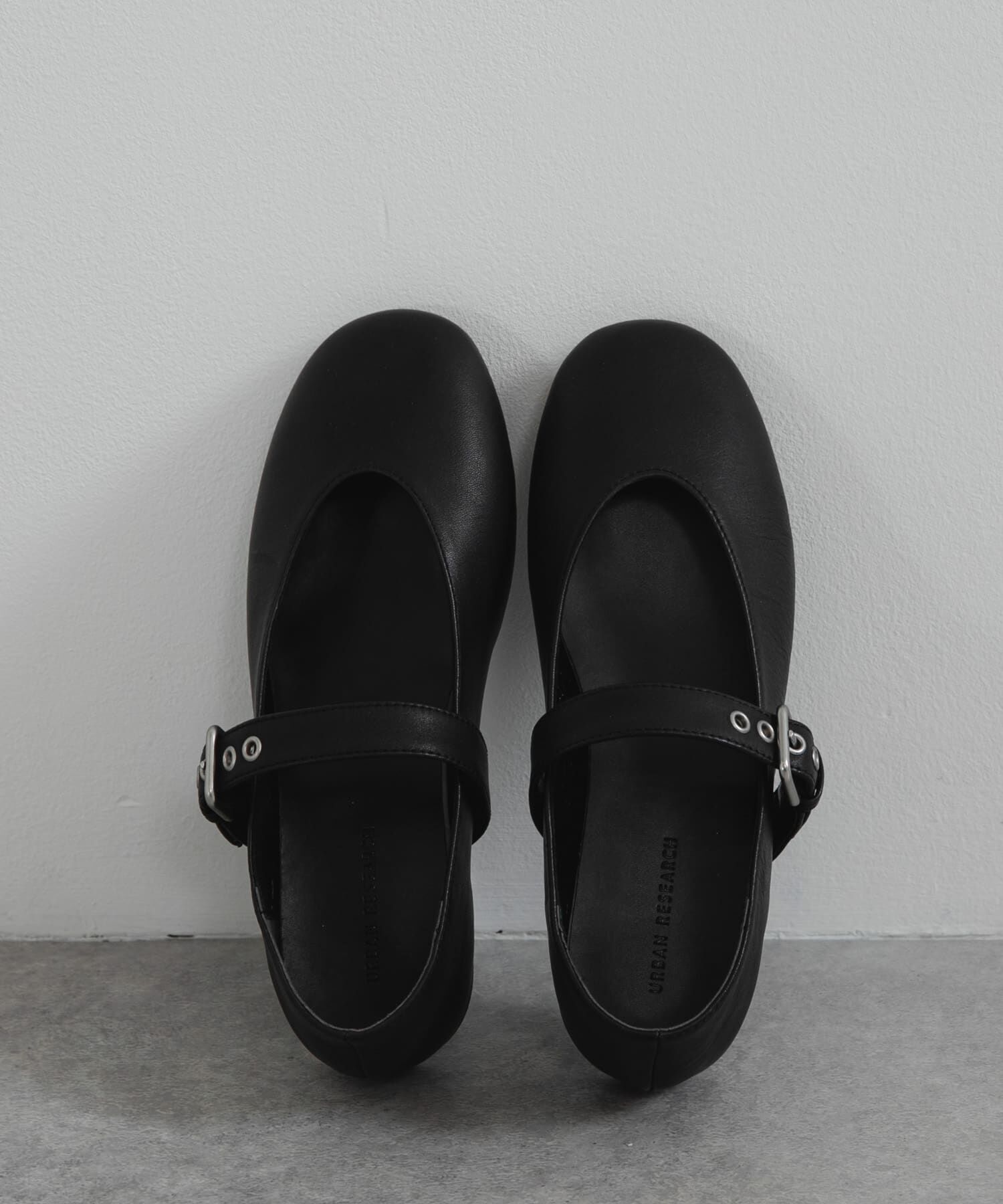 URBAN RESEARCH「レザーバレエシューズ」|バレエシューズ|