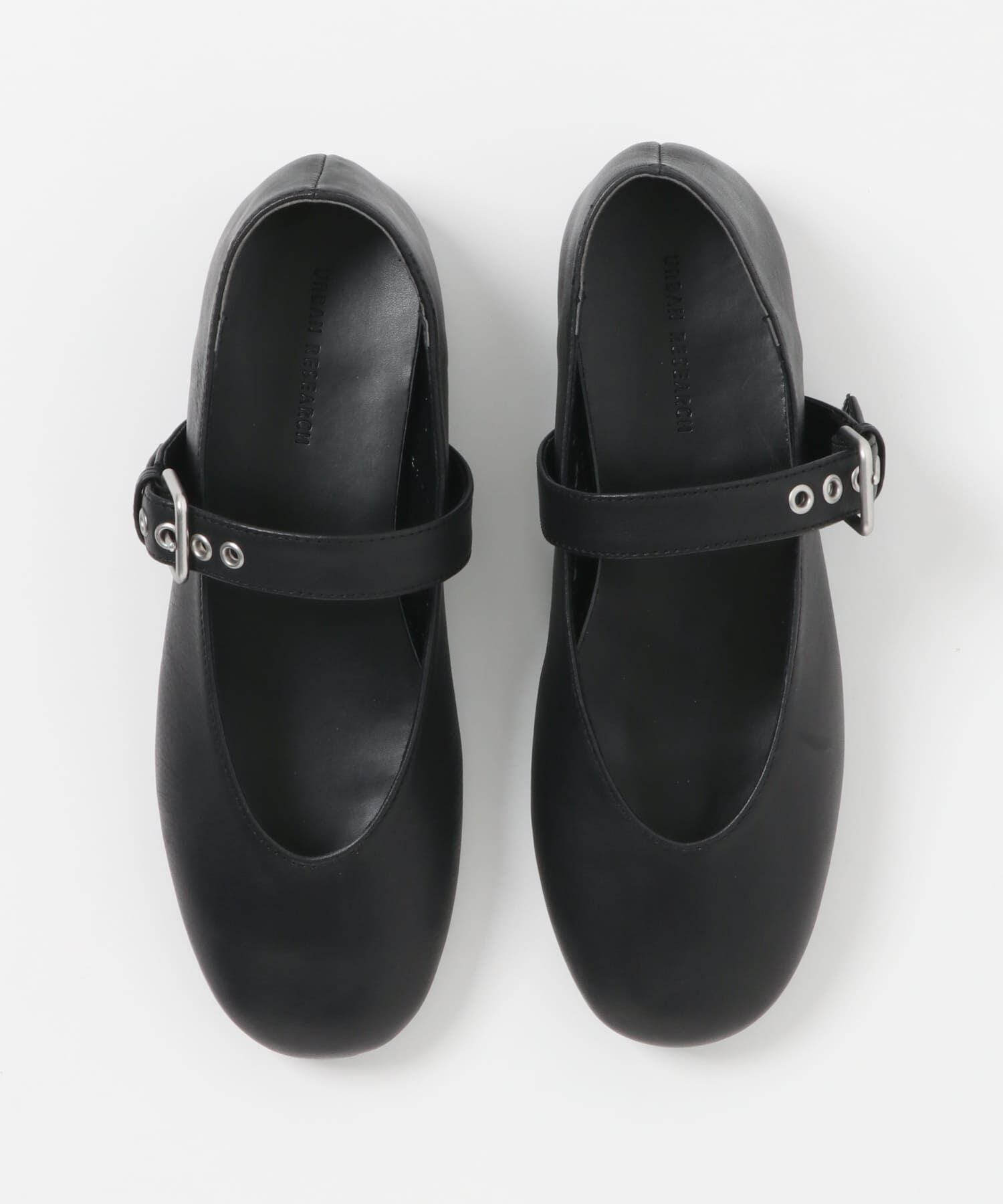 URBAN RESEARCH「レザーバレエシューズ」|バレエシューズ|