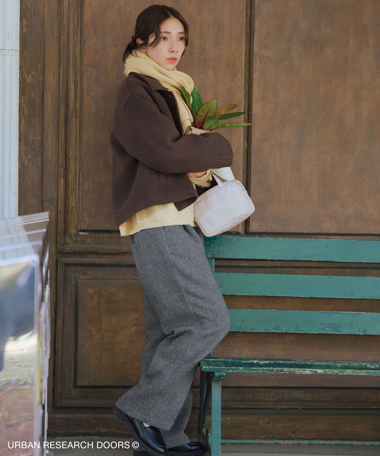 URBAN RESEARCH DOORS「『仁村紗和さん着用』『UR TECH』完声/暖タックイージーパンツ」|その他|