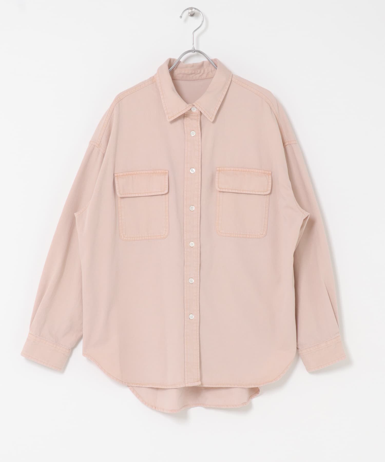 URBAN RESEARCH ROSSO「『WEB限定』デニムオーバーシャツ」|シャツ・ブラウス|