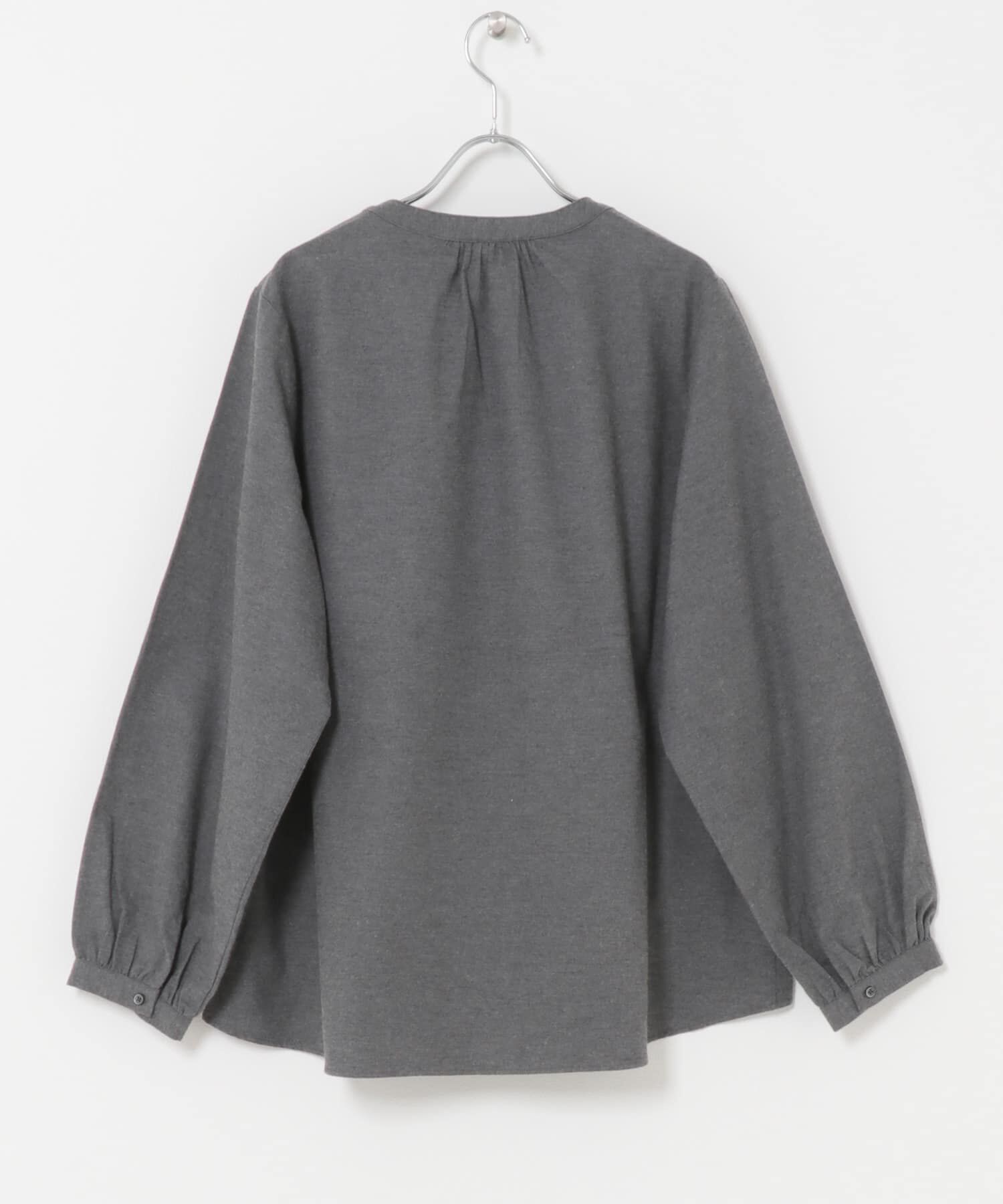 URBAN RESEARCH DOORS「『蓄熱』フリルリボンブラウス」|シャツ・ブラウス|